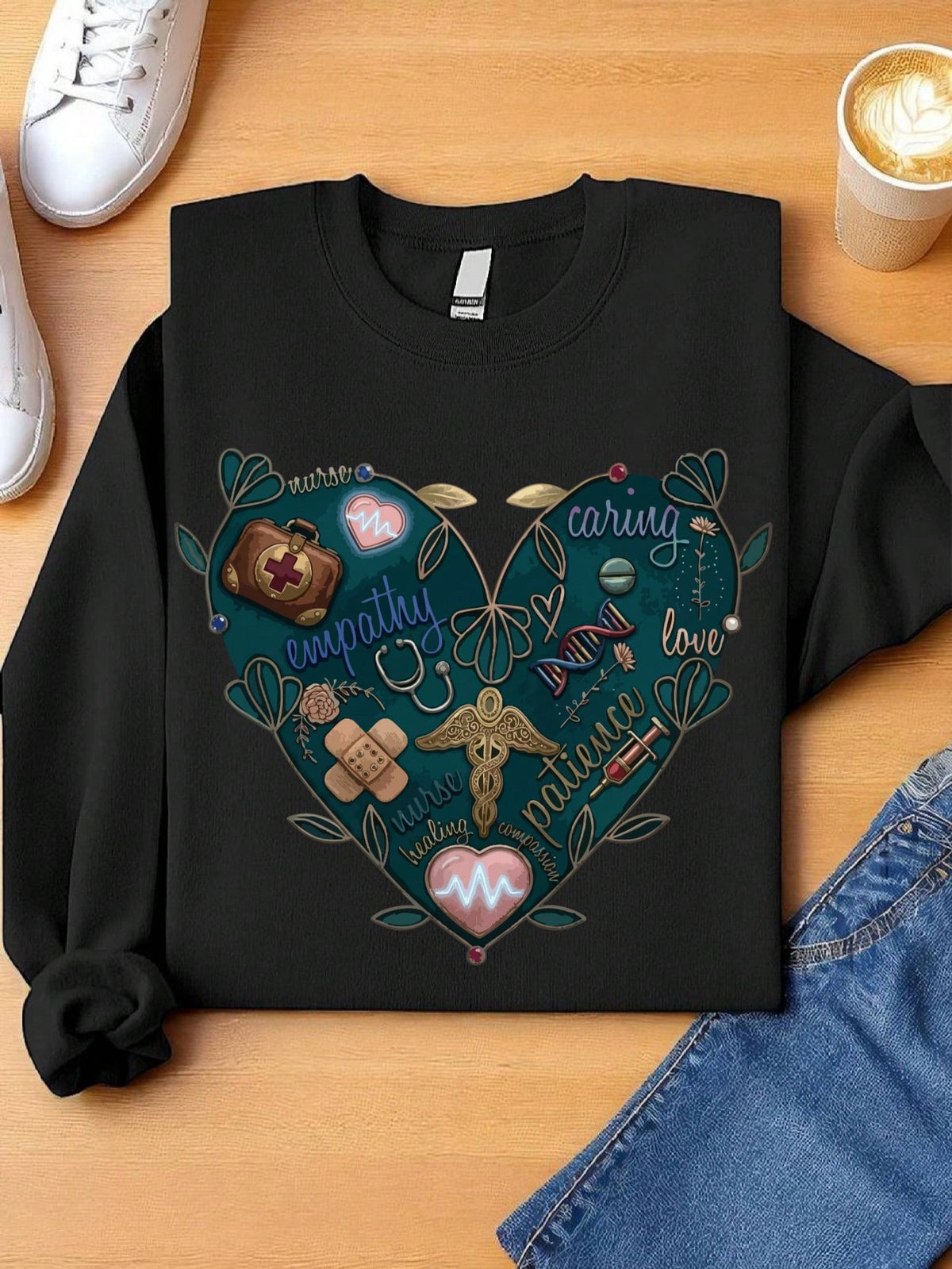 Nurse Heart Sweatshirt