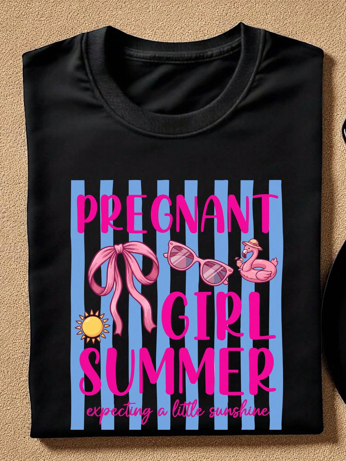 Pregnant Girl Summer T-Shirt