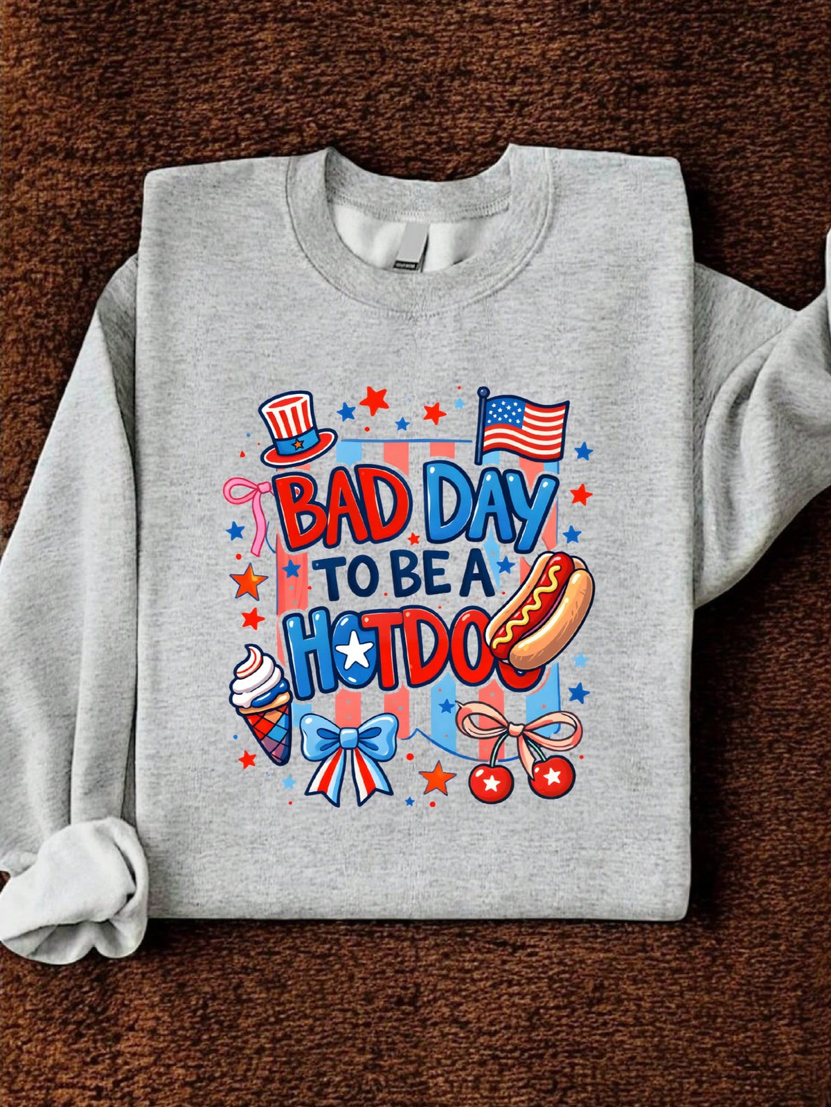 Bad Day To Be A Hotdog Sweatshirt