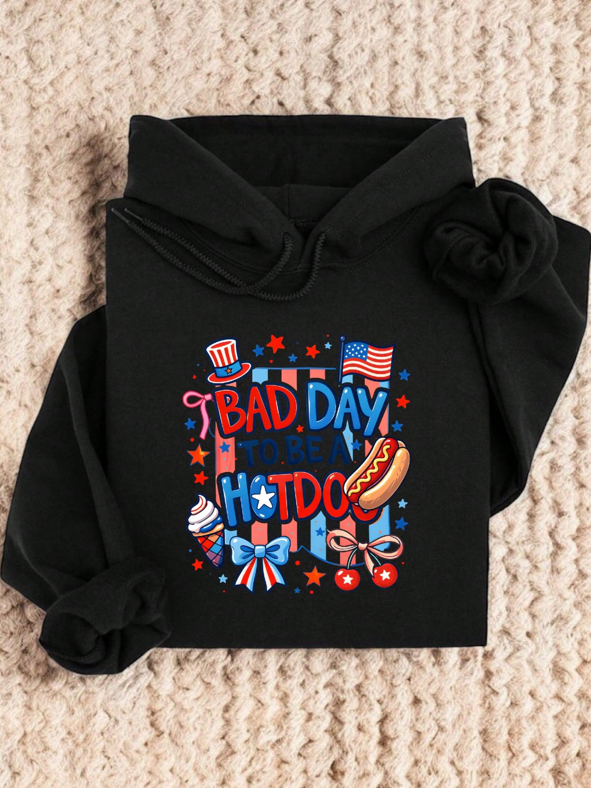 Bad Day To Be A Hotdog Hoodie