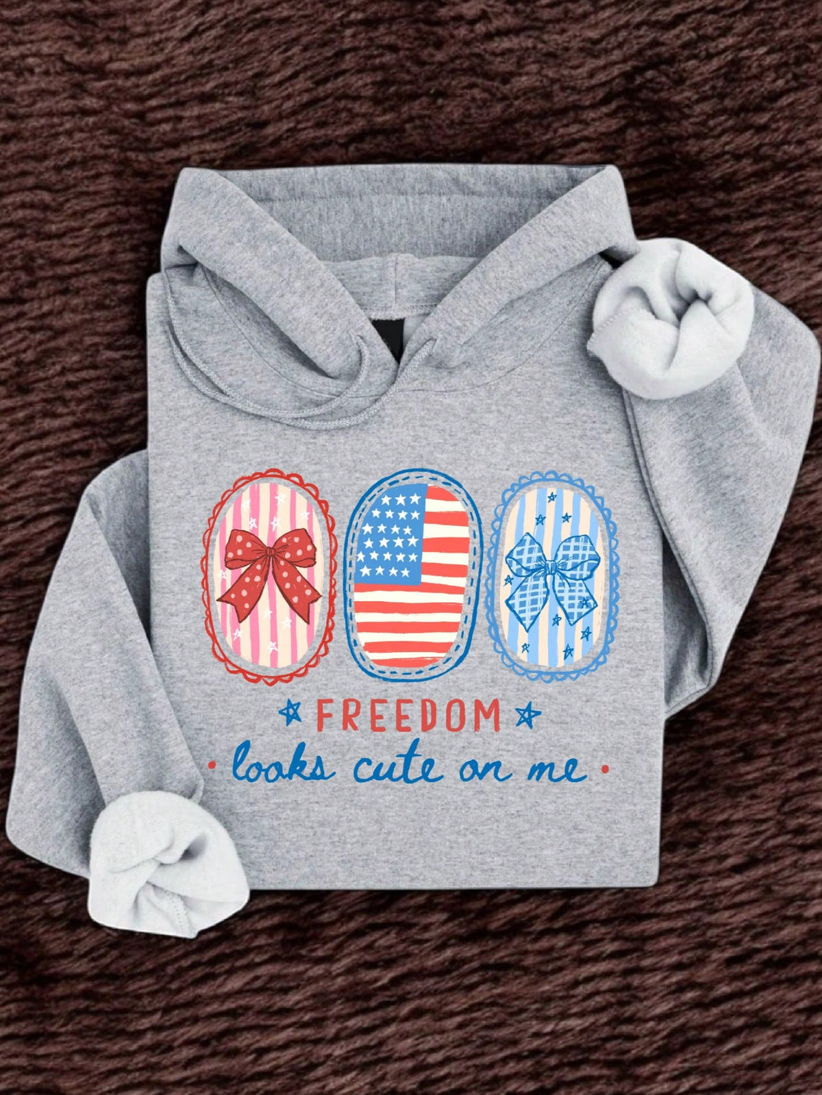 Freedom Looks Cute On Me Hoodie