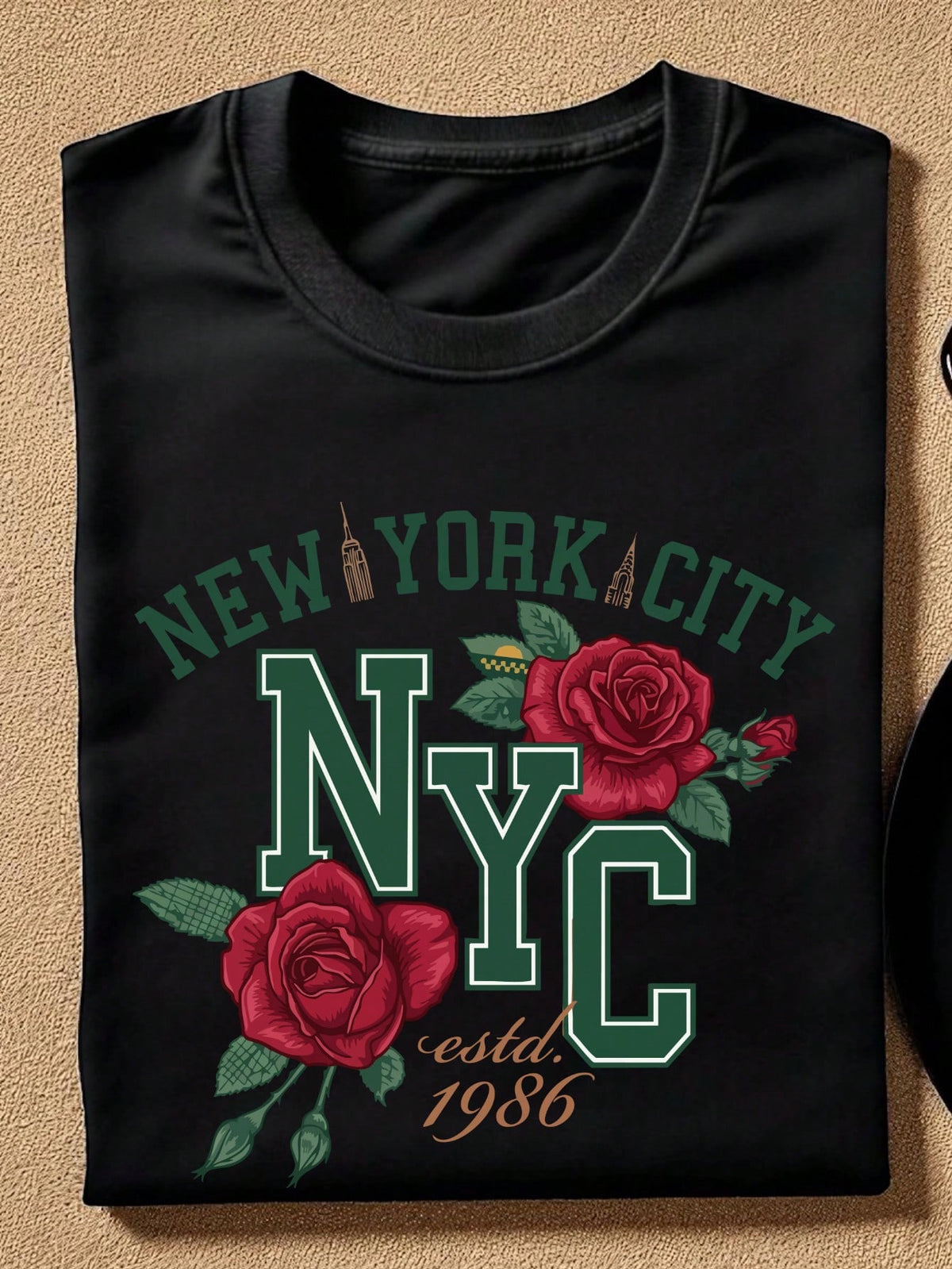 Floral New York City T-Shirt