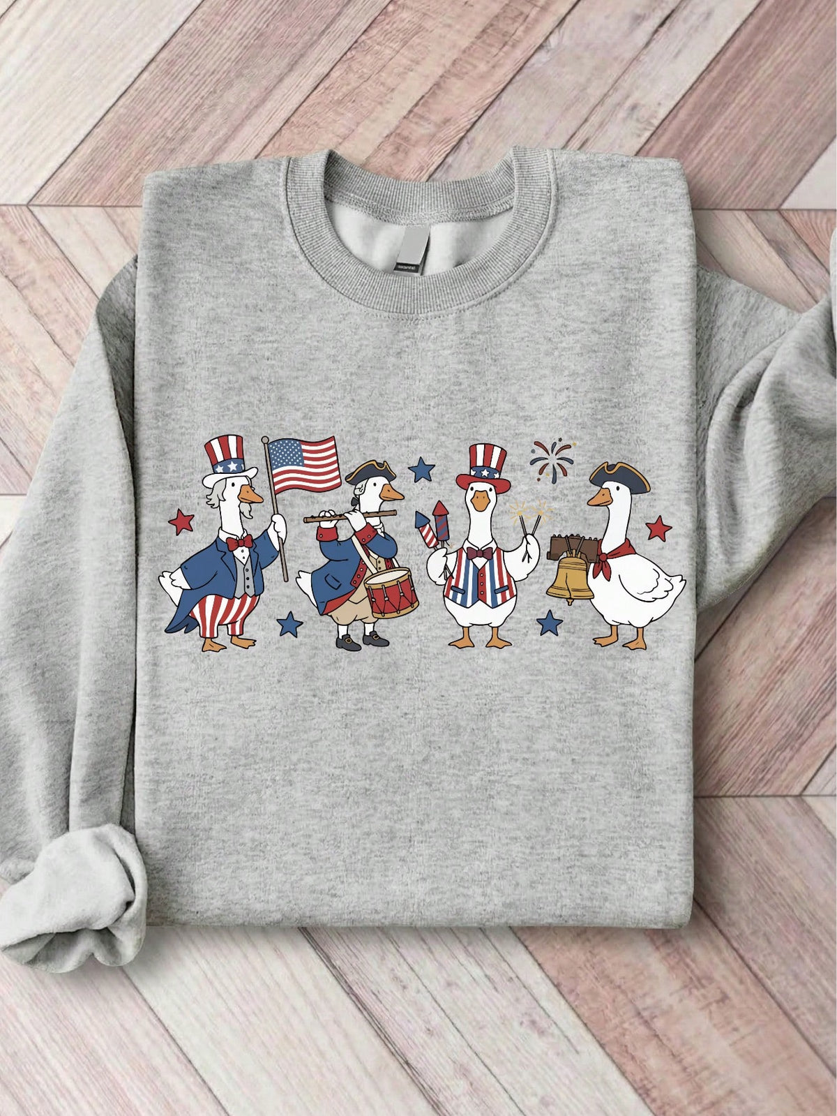 Patriotic Goose Sweatshirt