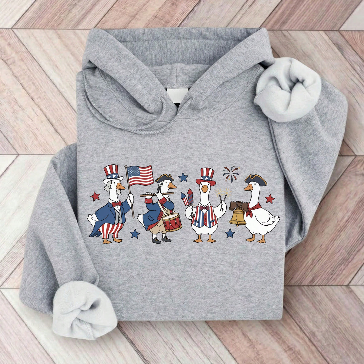 Patriotic Goose Hoodie