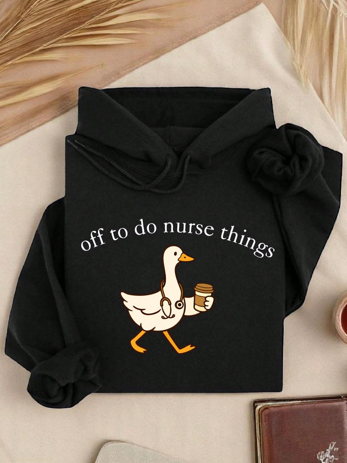Off To Do Nurse Things Hoodie