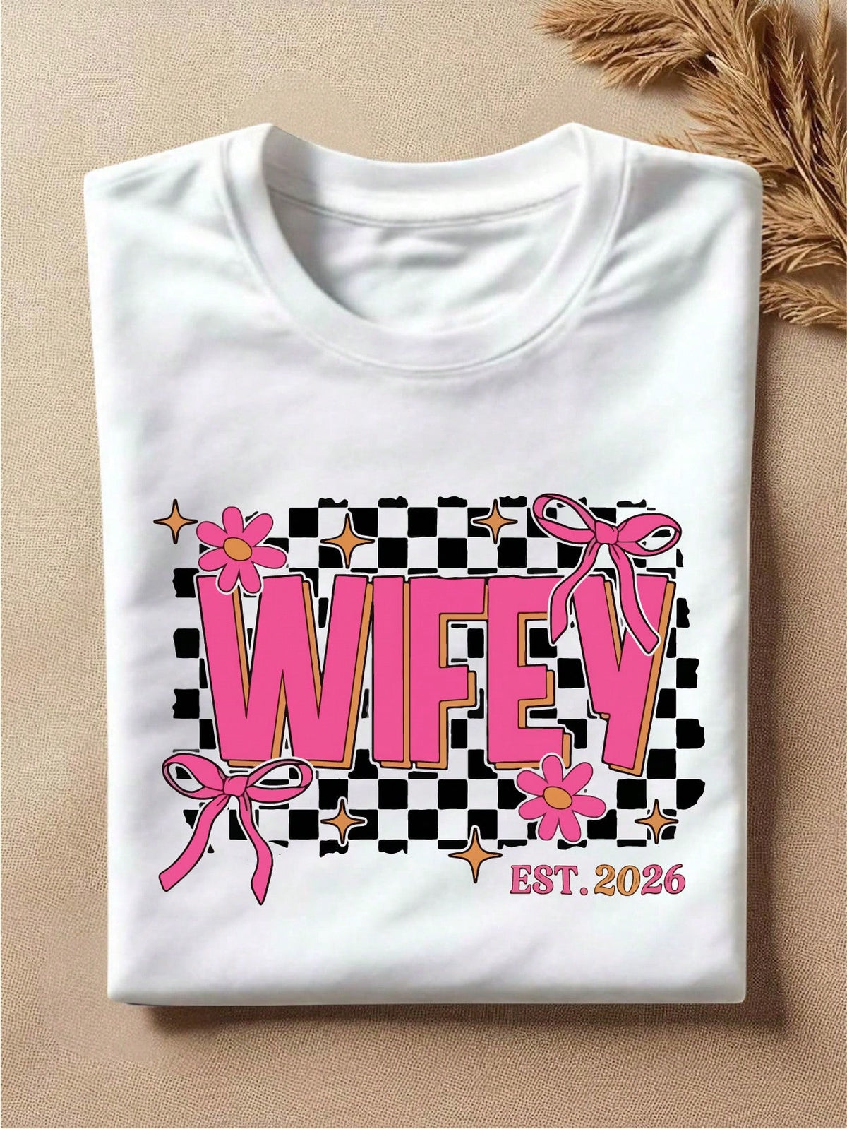 Wifey Est 2026 T-Shirt