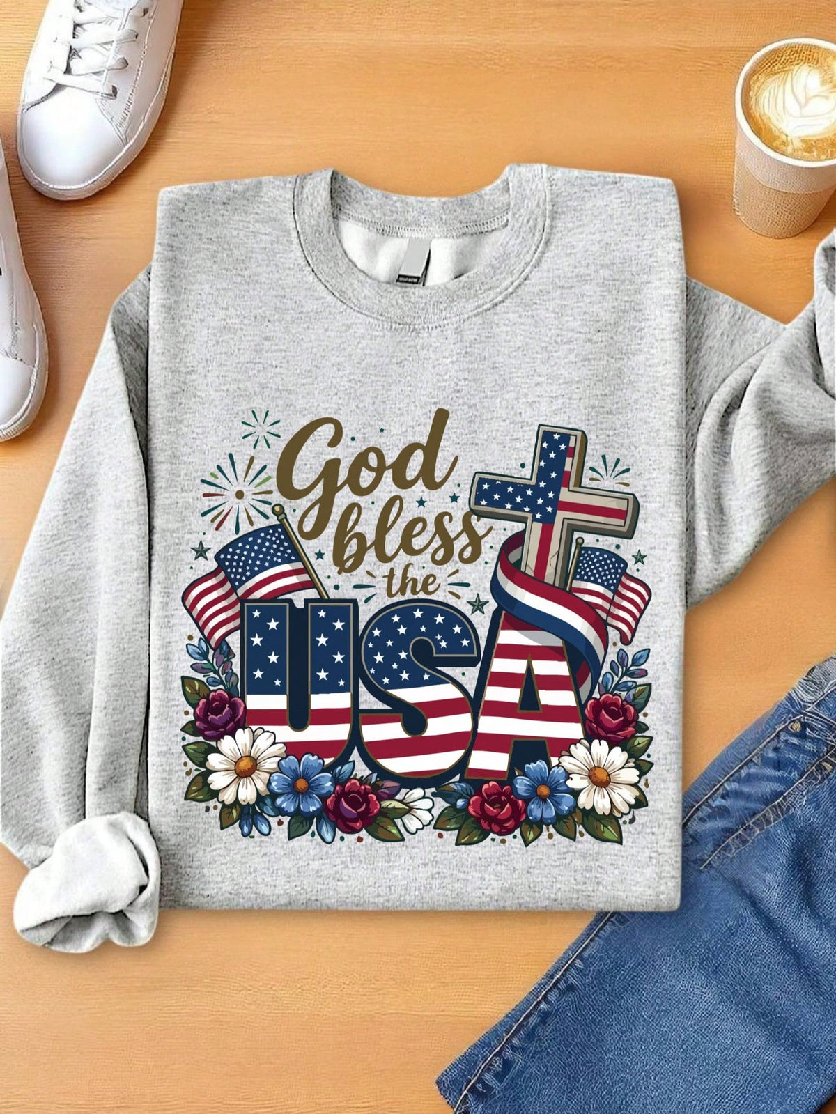 God Bless The USA Sweatshirt