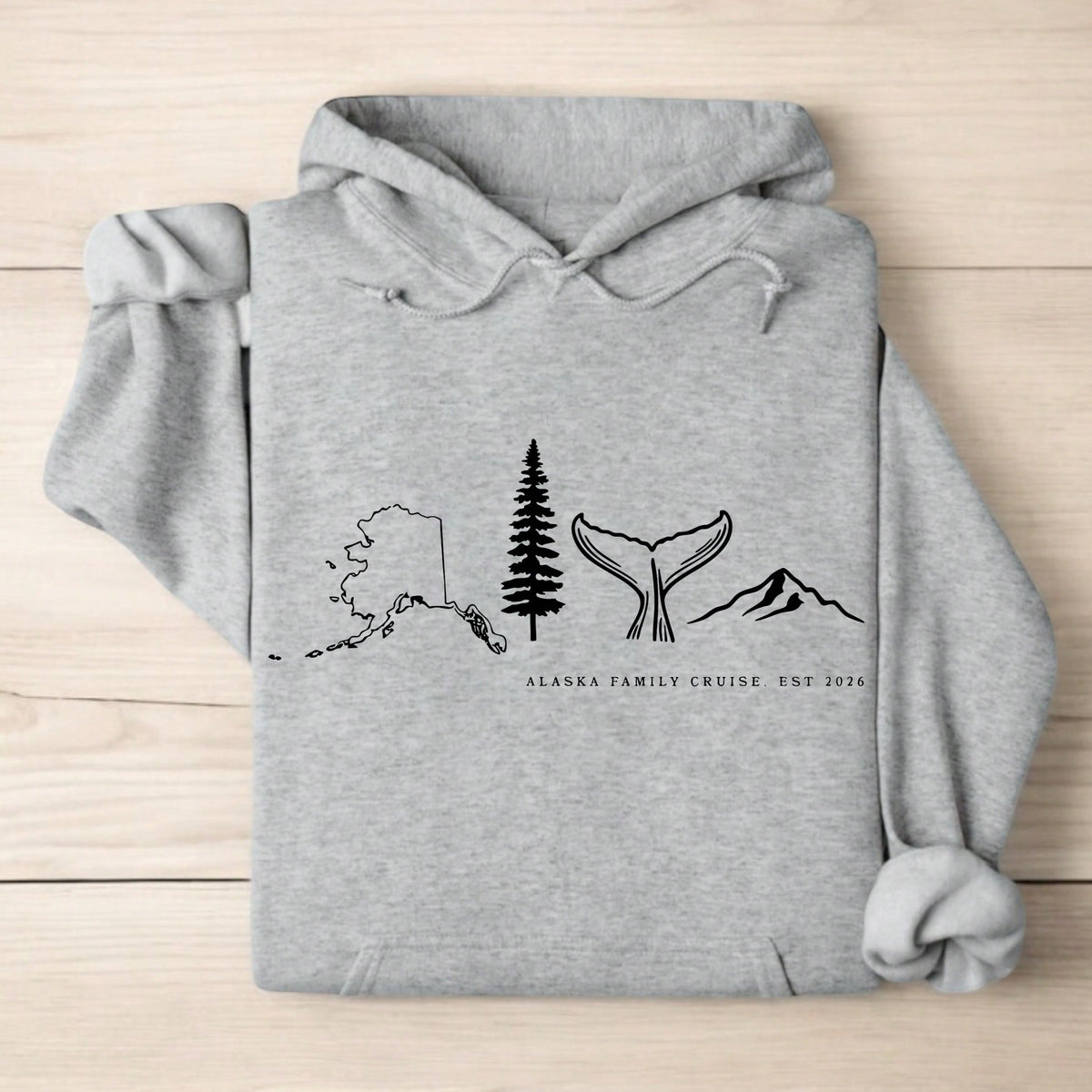 Alaska Family Cruise Hoodie