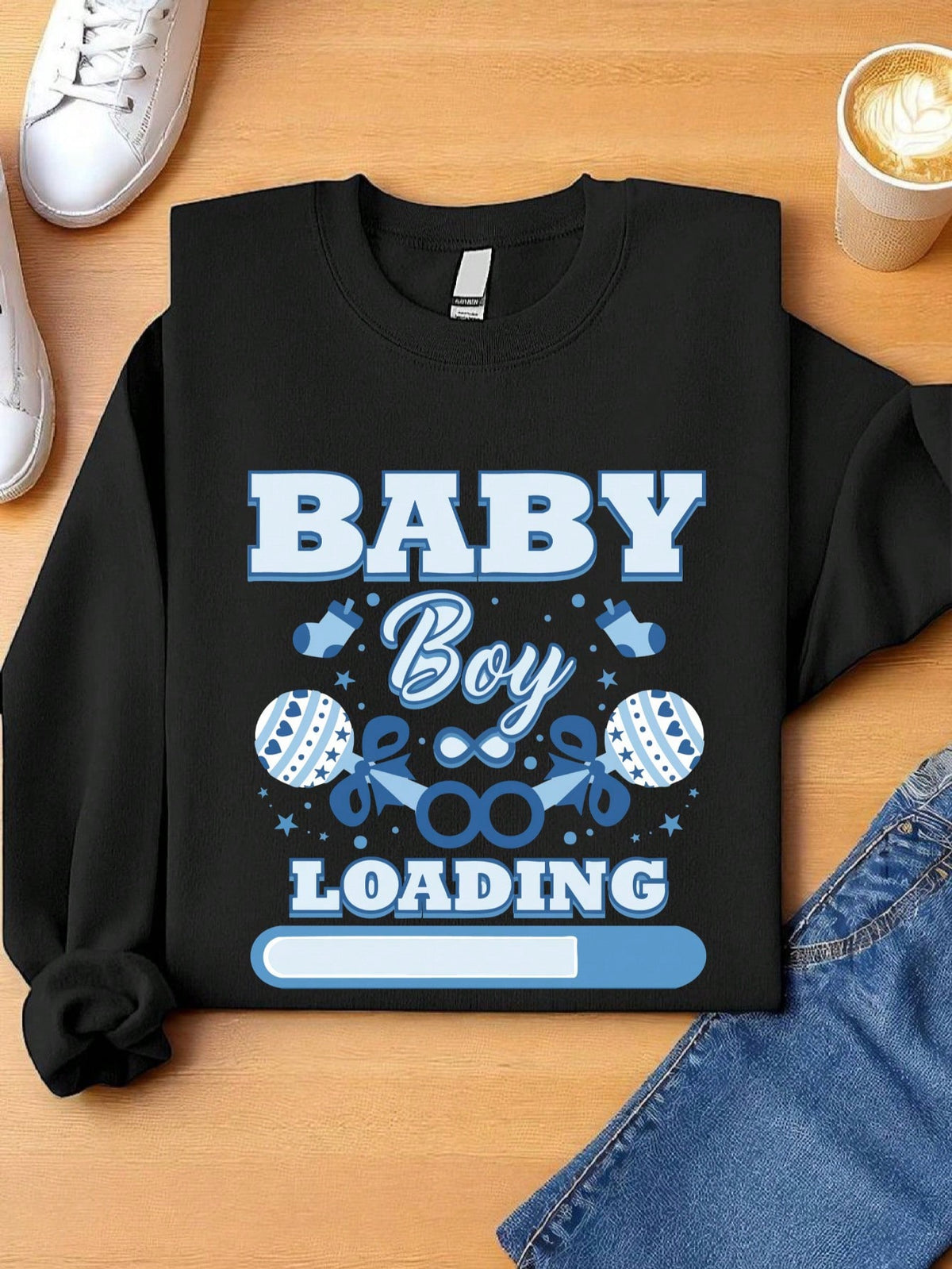 Baby Boy Loading Sweatshirt