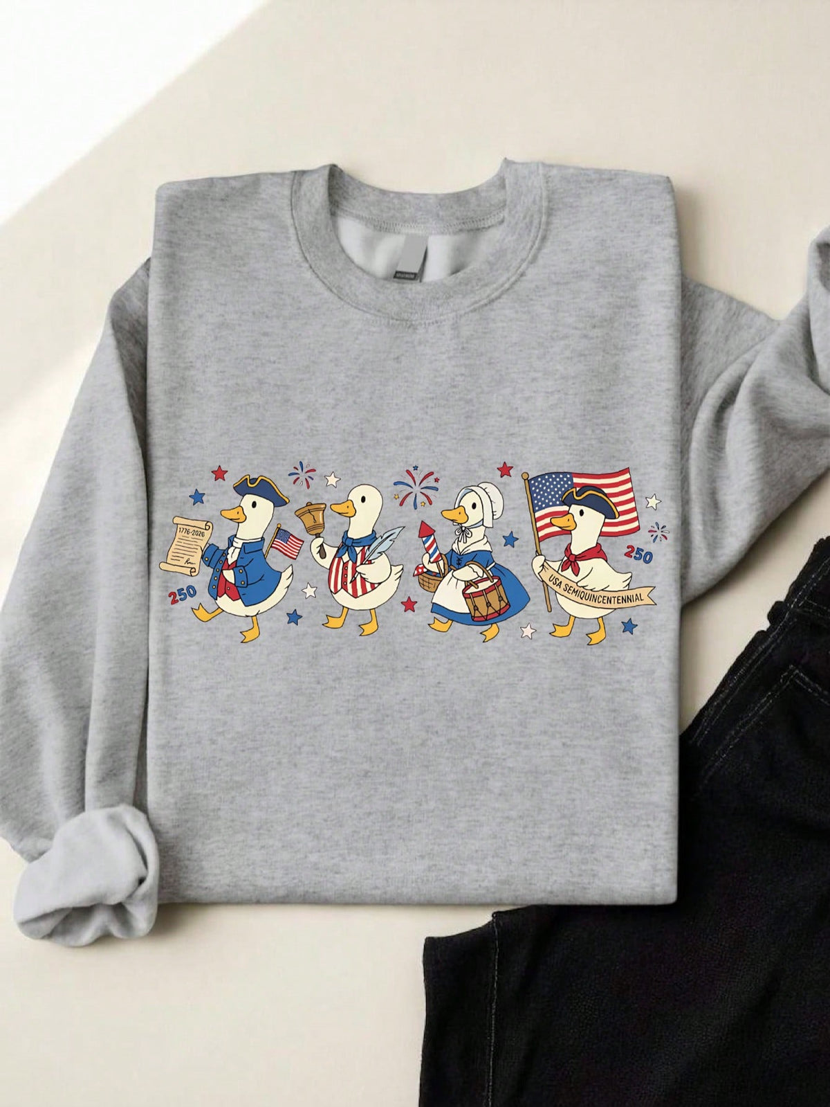 Patriotic Goose Sweatshirt