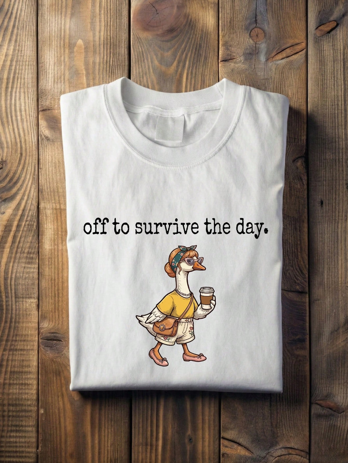 Off To Survive The Day T-Shirt