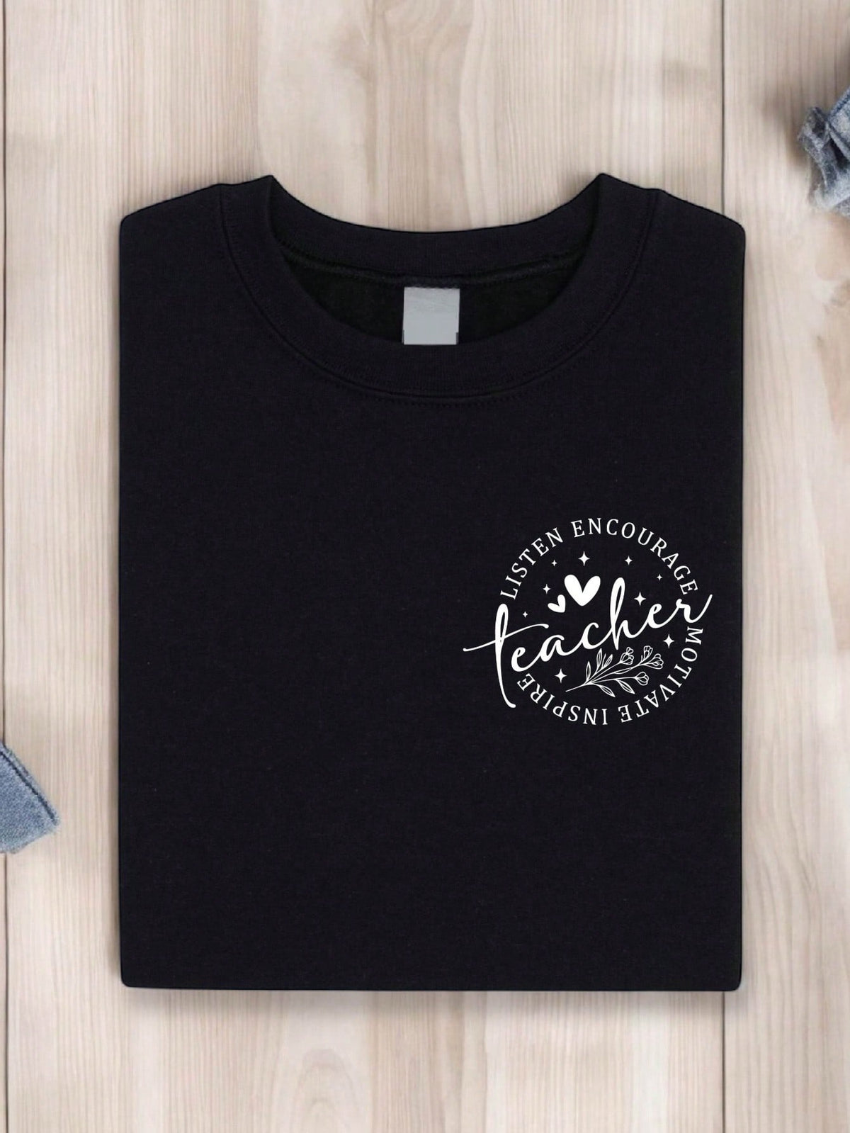 Listen Encourage Inspire Motivate Teacher T-Shirt
