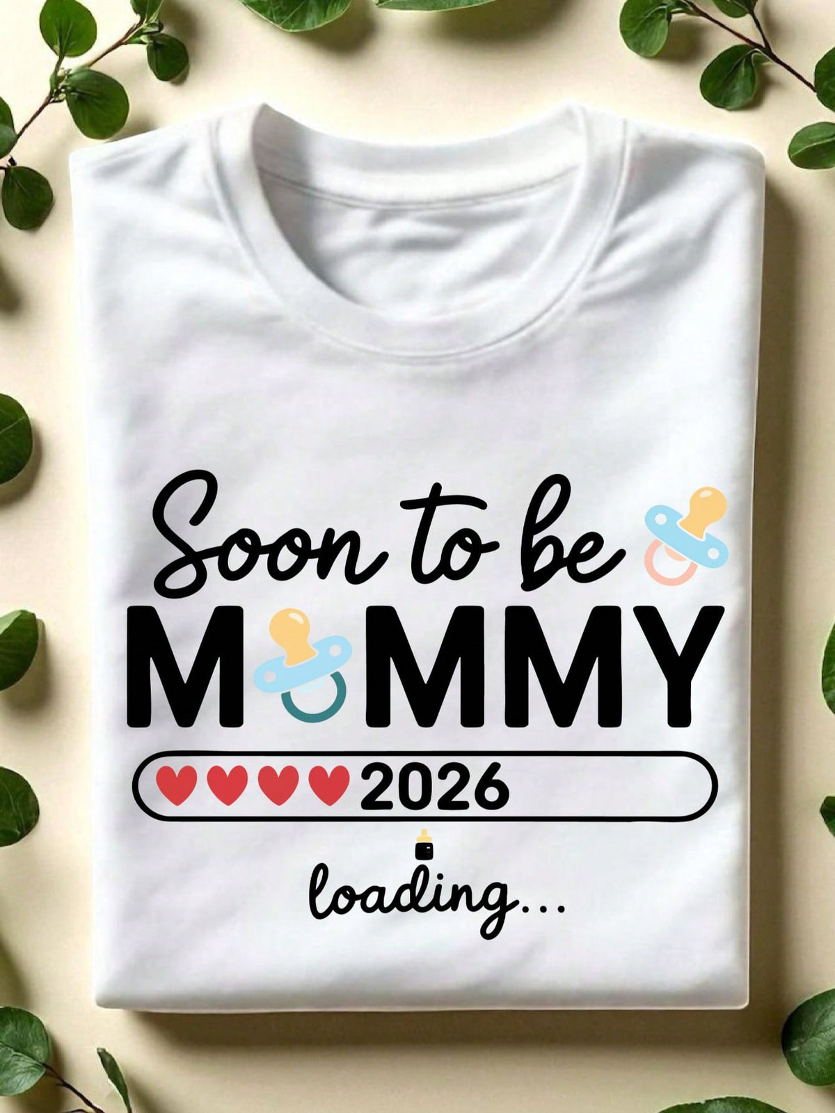 Soon To Be Mommy 2026 T-Shirt