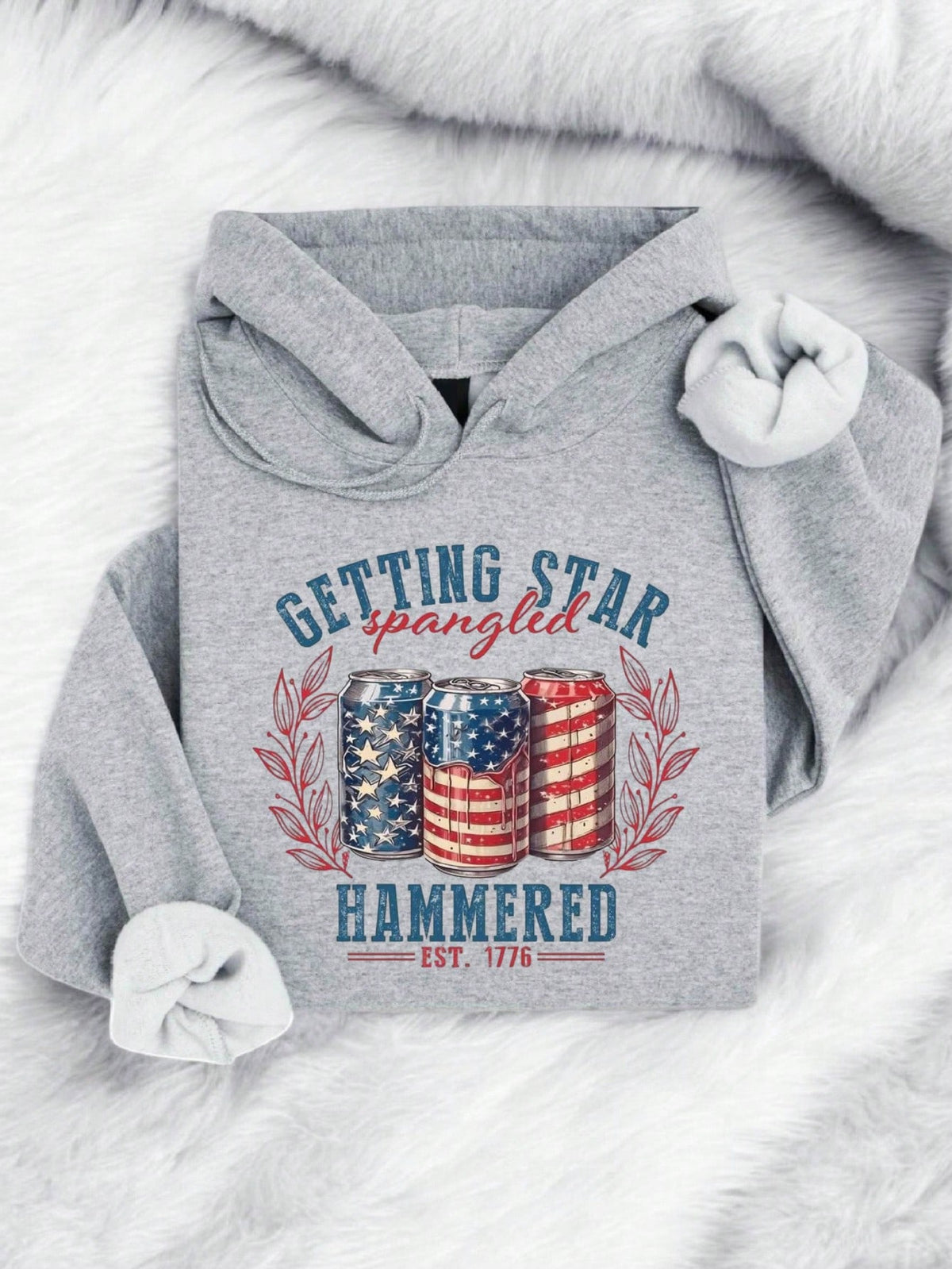 Getting Star Spangled Hammered Hoodie