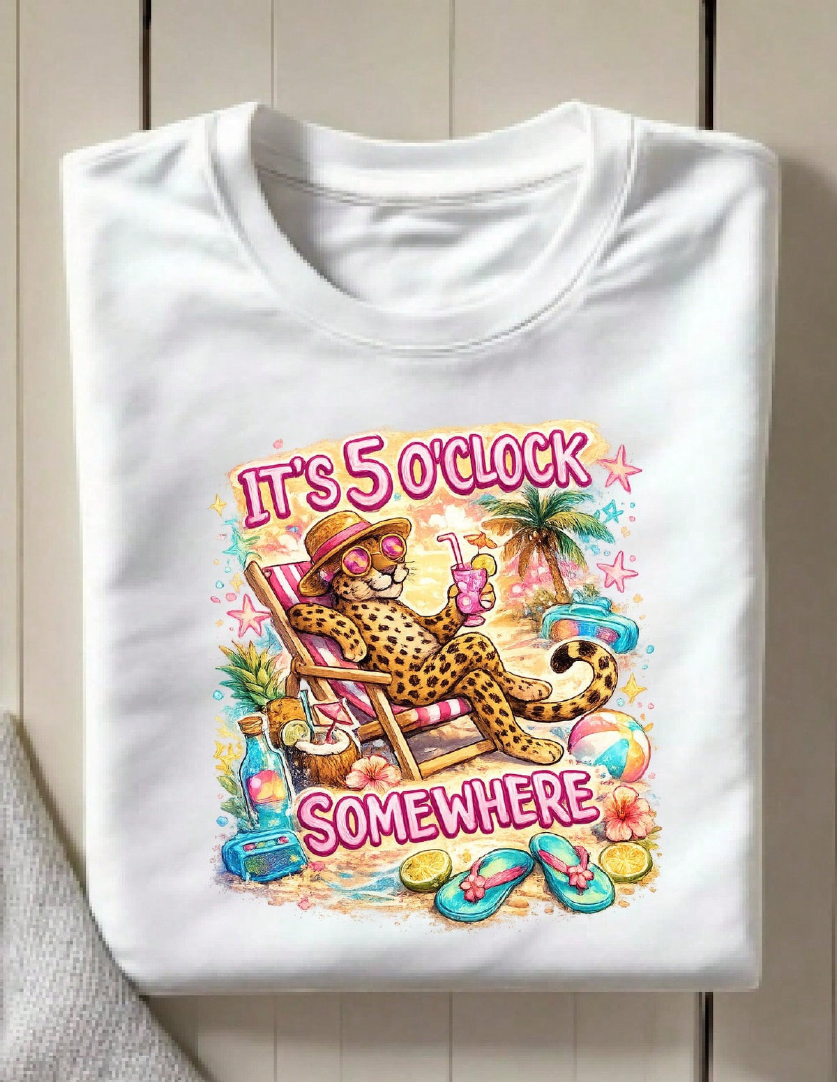 Summer Leopard T-Shirt