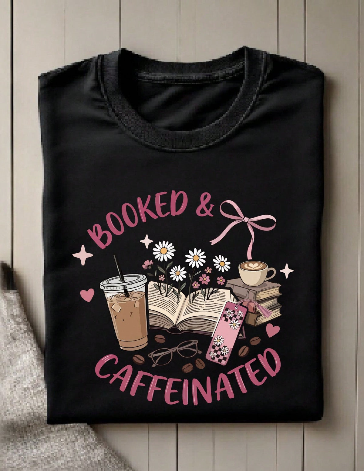 Booked & Caffeinated T-Shirt