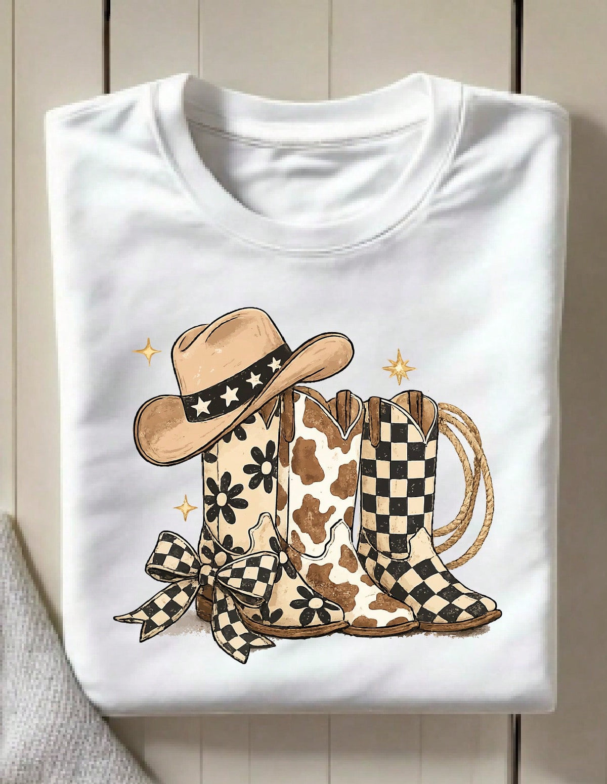 Cowboy Boots Graphic T-Shirt