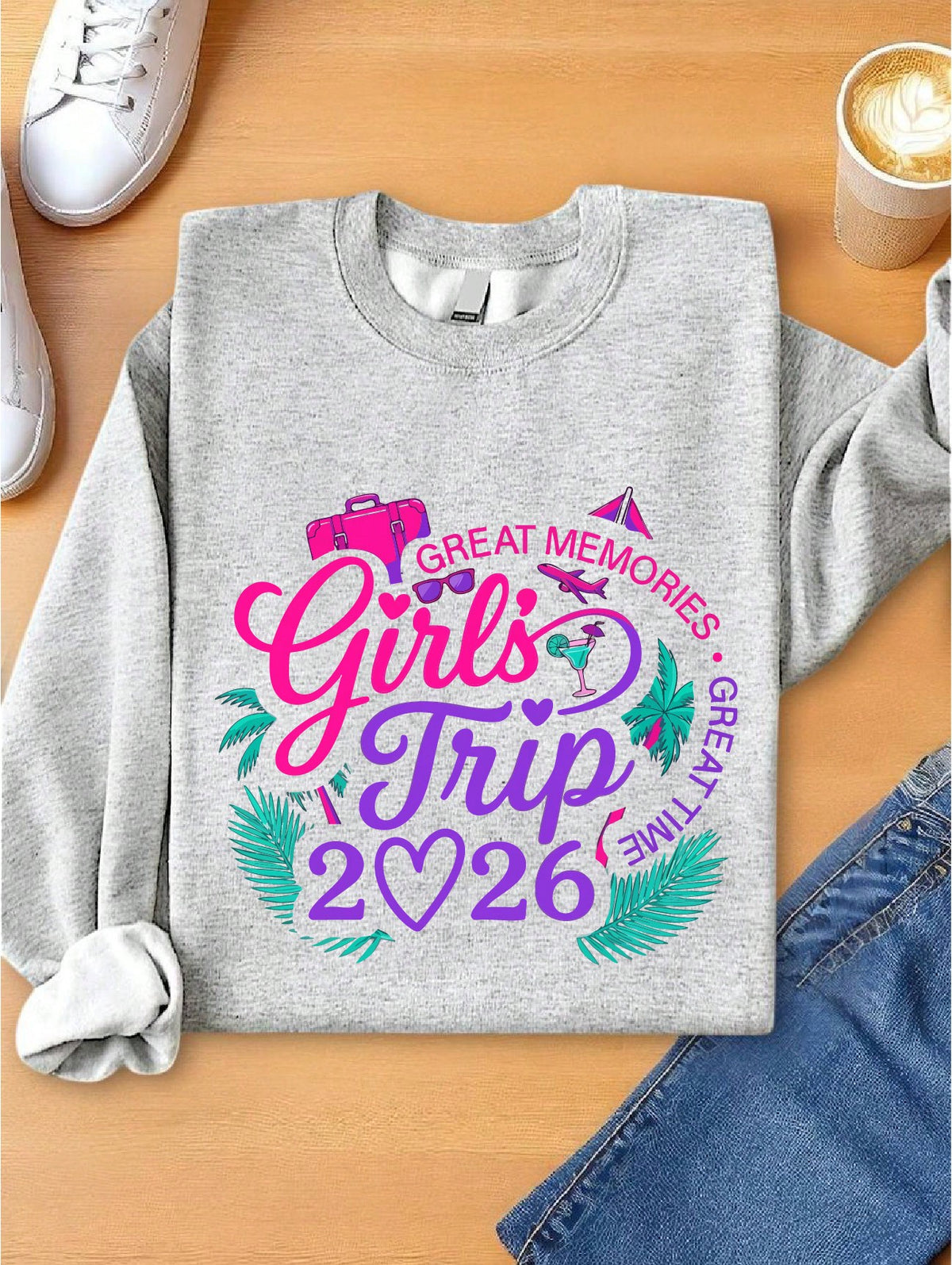 Girls Trip 2026 Sweatshirt