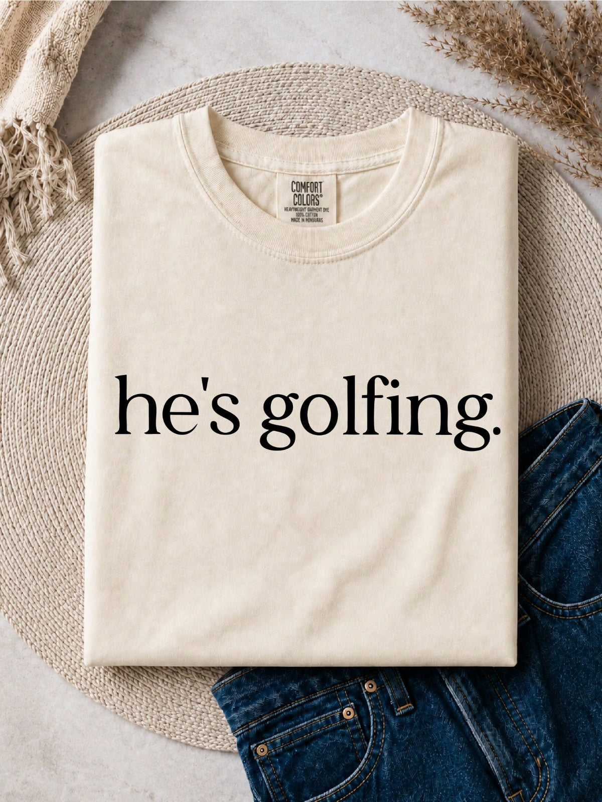He's Golfing T-Shirt