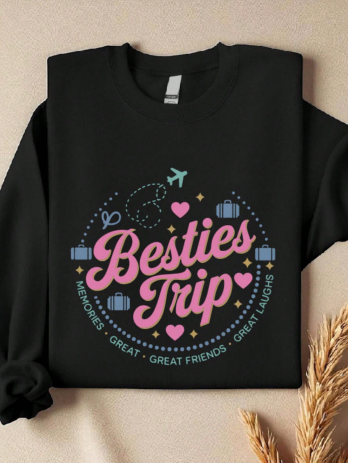 Besties Trip Sweatshirt