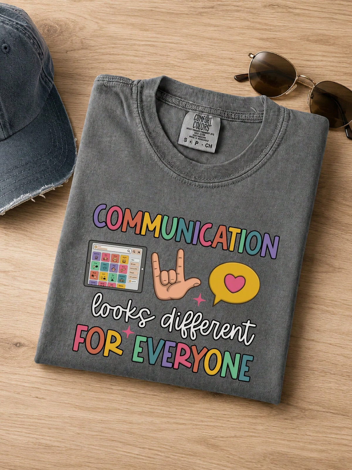 Communication Looks Different For Everyone T-Shirt