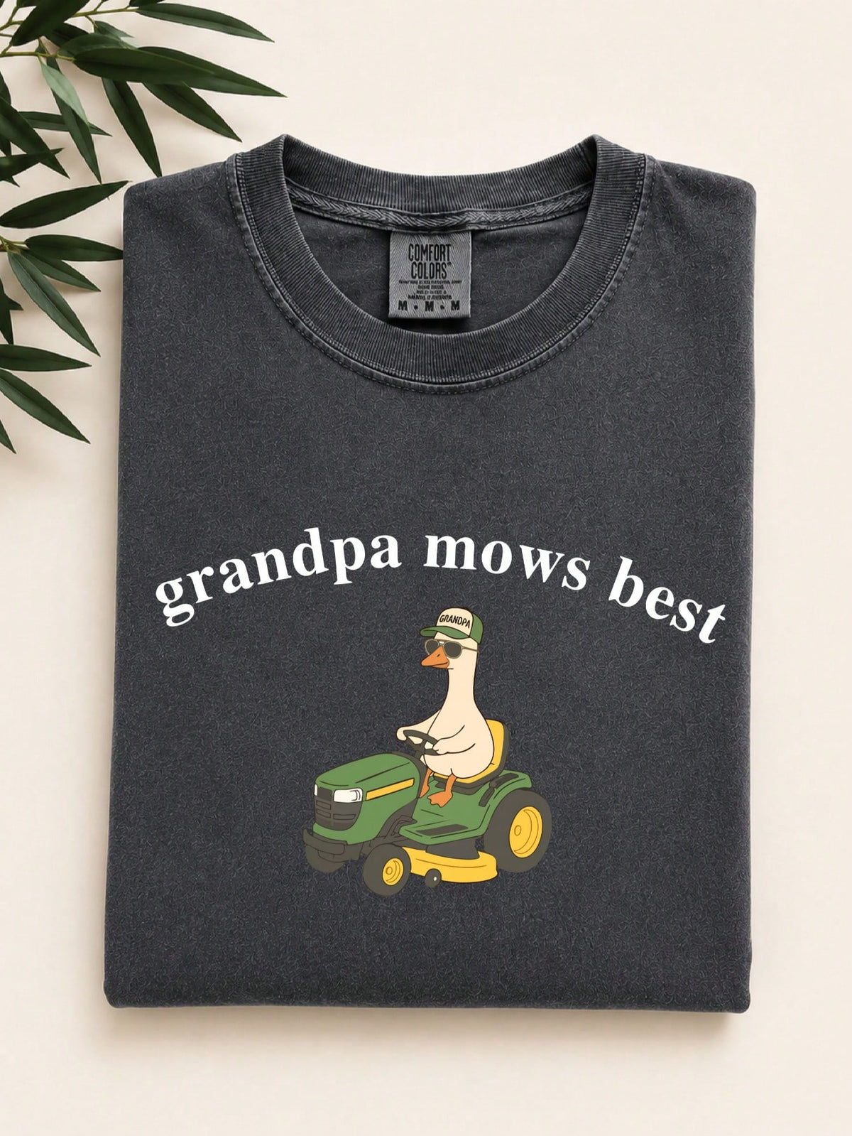 Comfort® Grandpa Mows Best T-Shirt