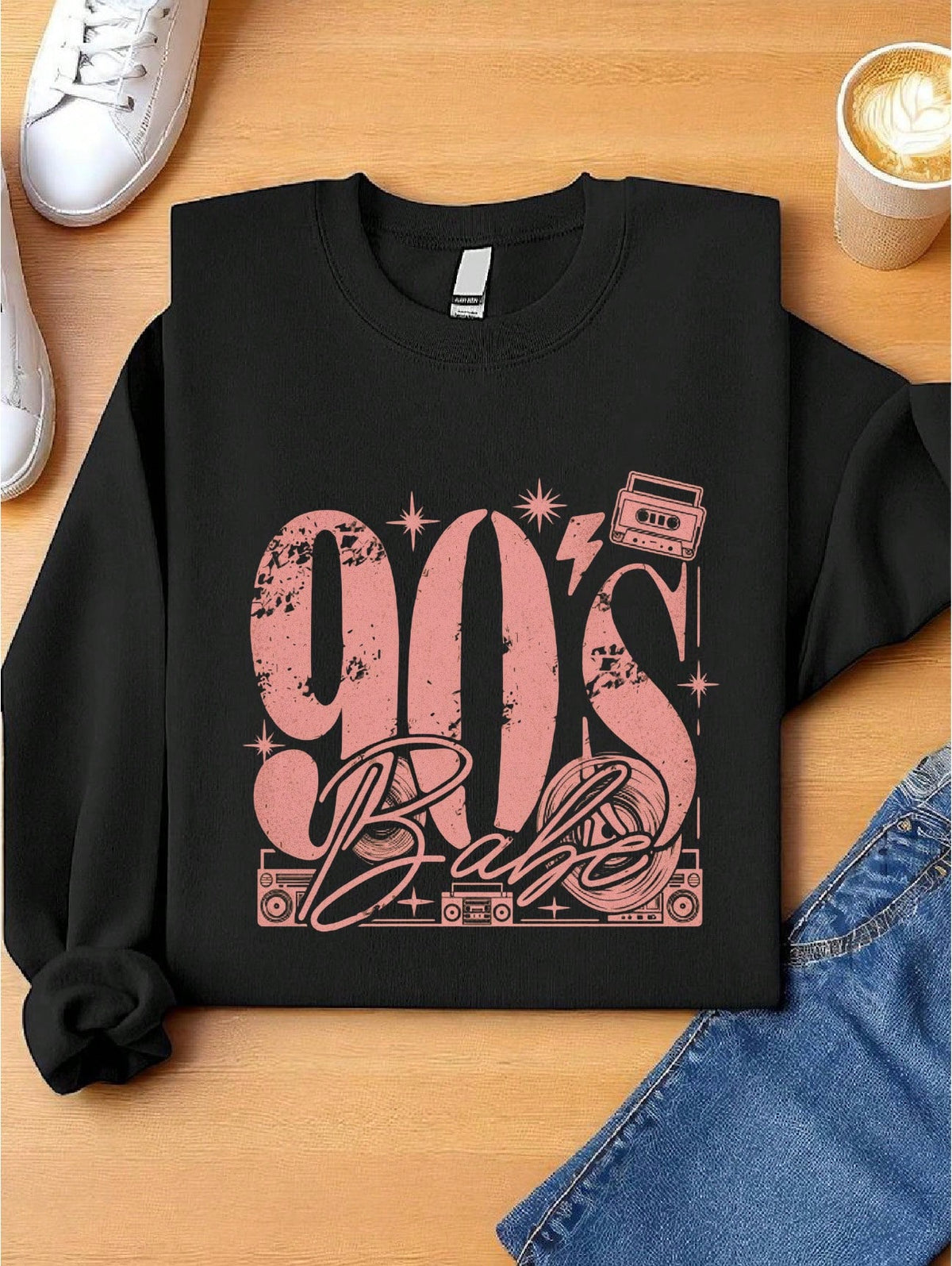 Retro 90s Babe Sweatshirt