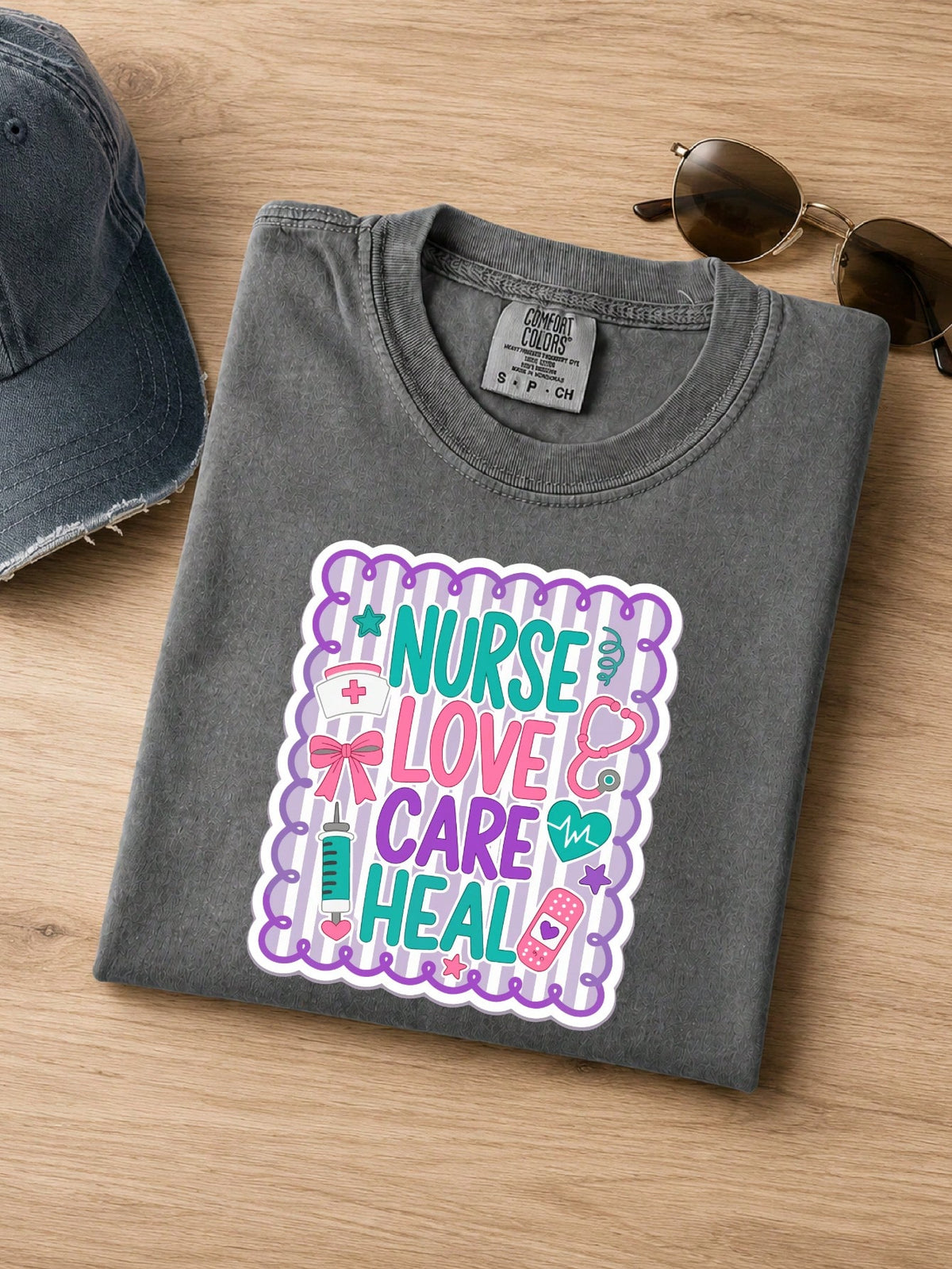 Preppy Nurse Comfort T-Shirt