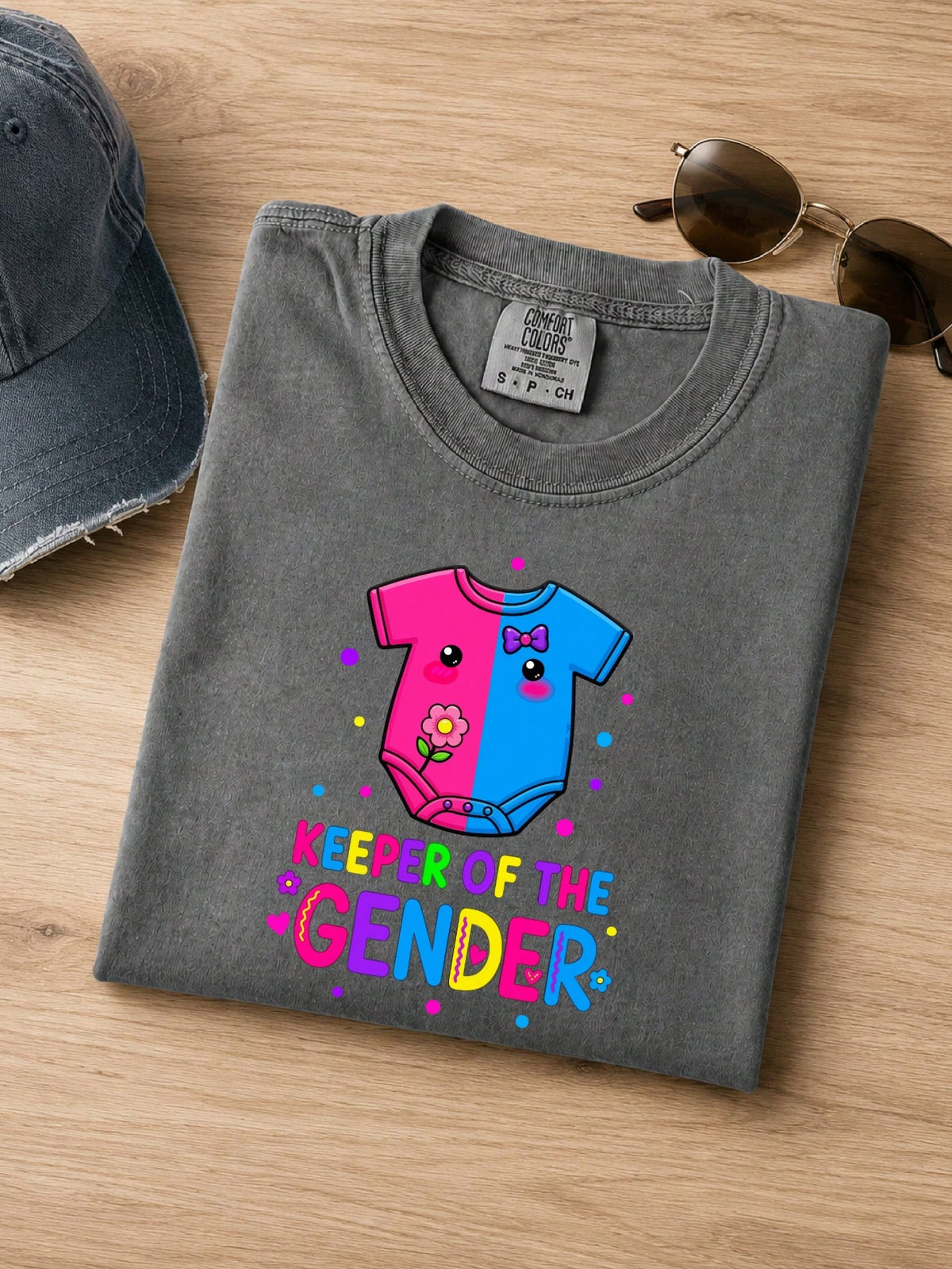 Keeper Of The Gender Comfort T-Shirt