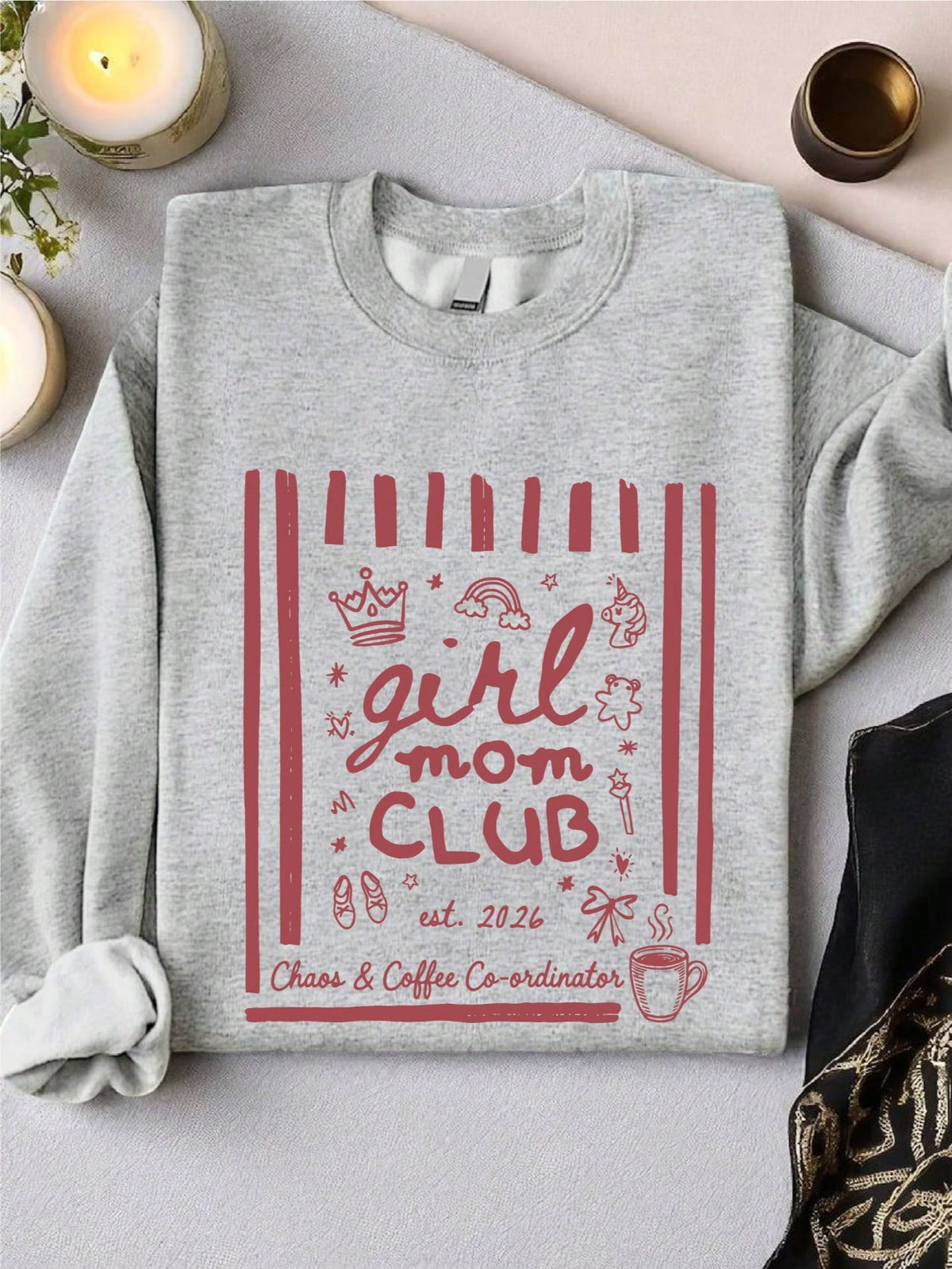 Girl Mom Club Sweatshirt