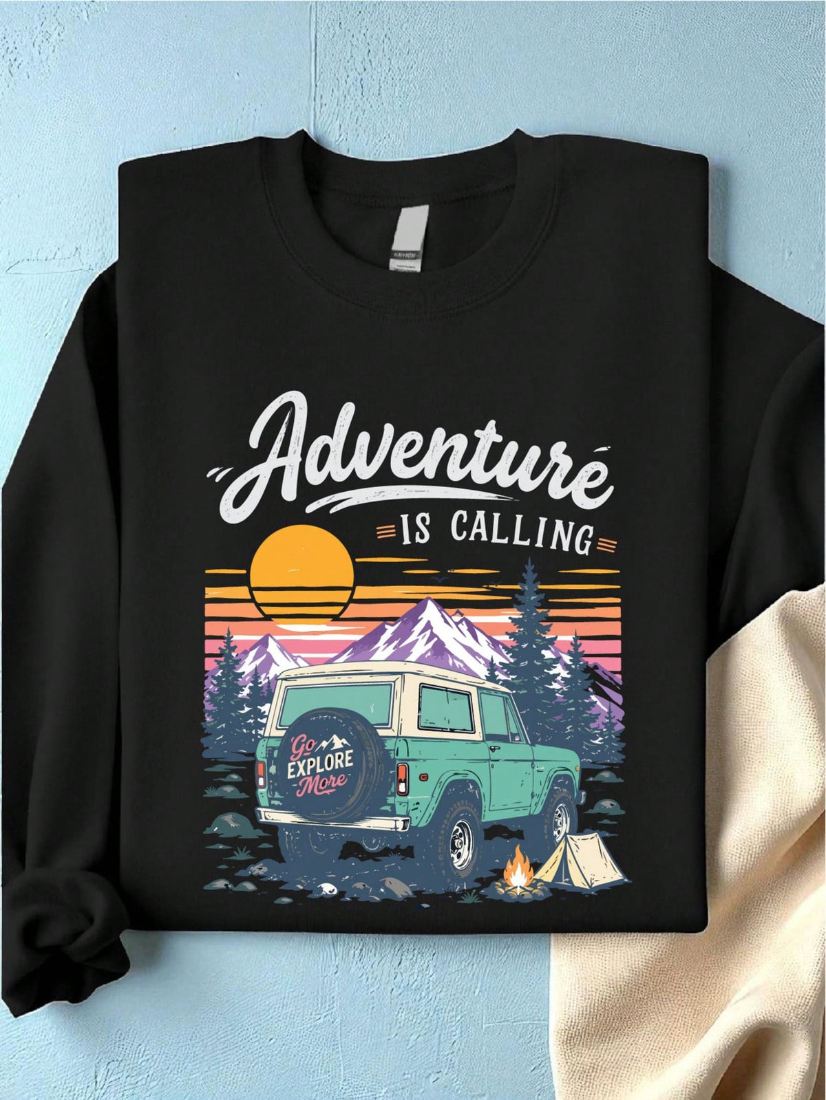 Vintage Adventure Is Calling Sweatshirt