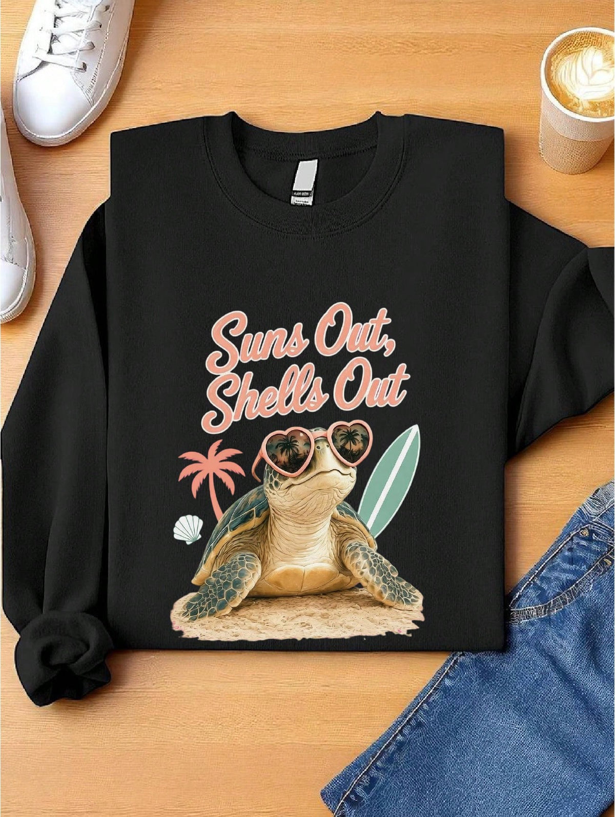 Suns Out Shells Out Sweatshirt