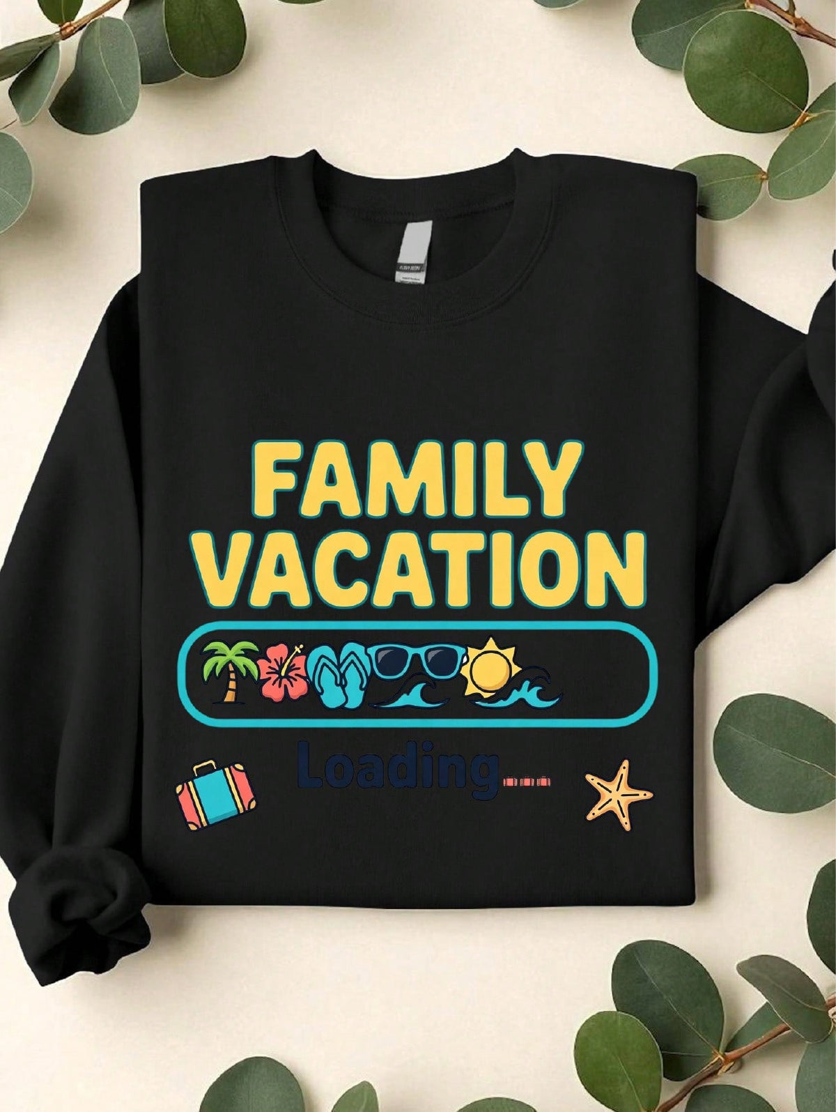 Family Vacation Loading Sweatshirt