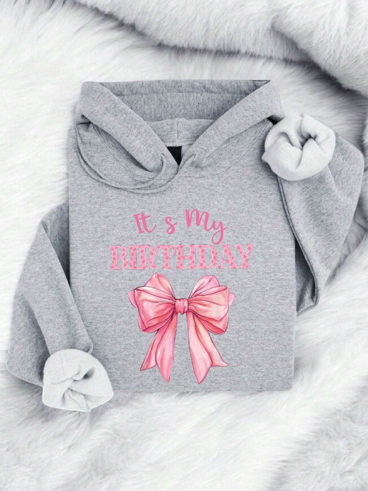 It's My Birthday Bow Hoodie