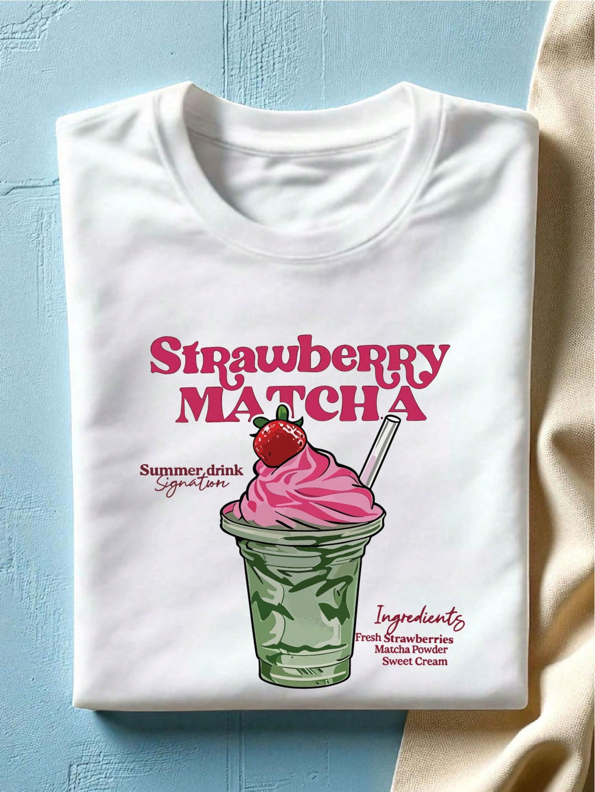 Syrawberry Matcha T-Shirt