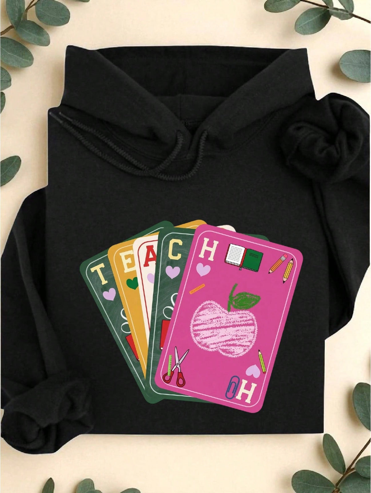 Teach Cards Game Hoodie