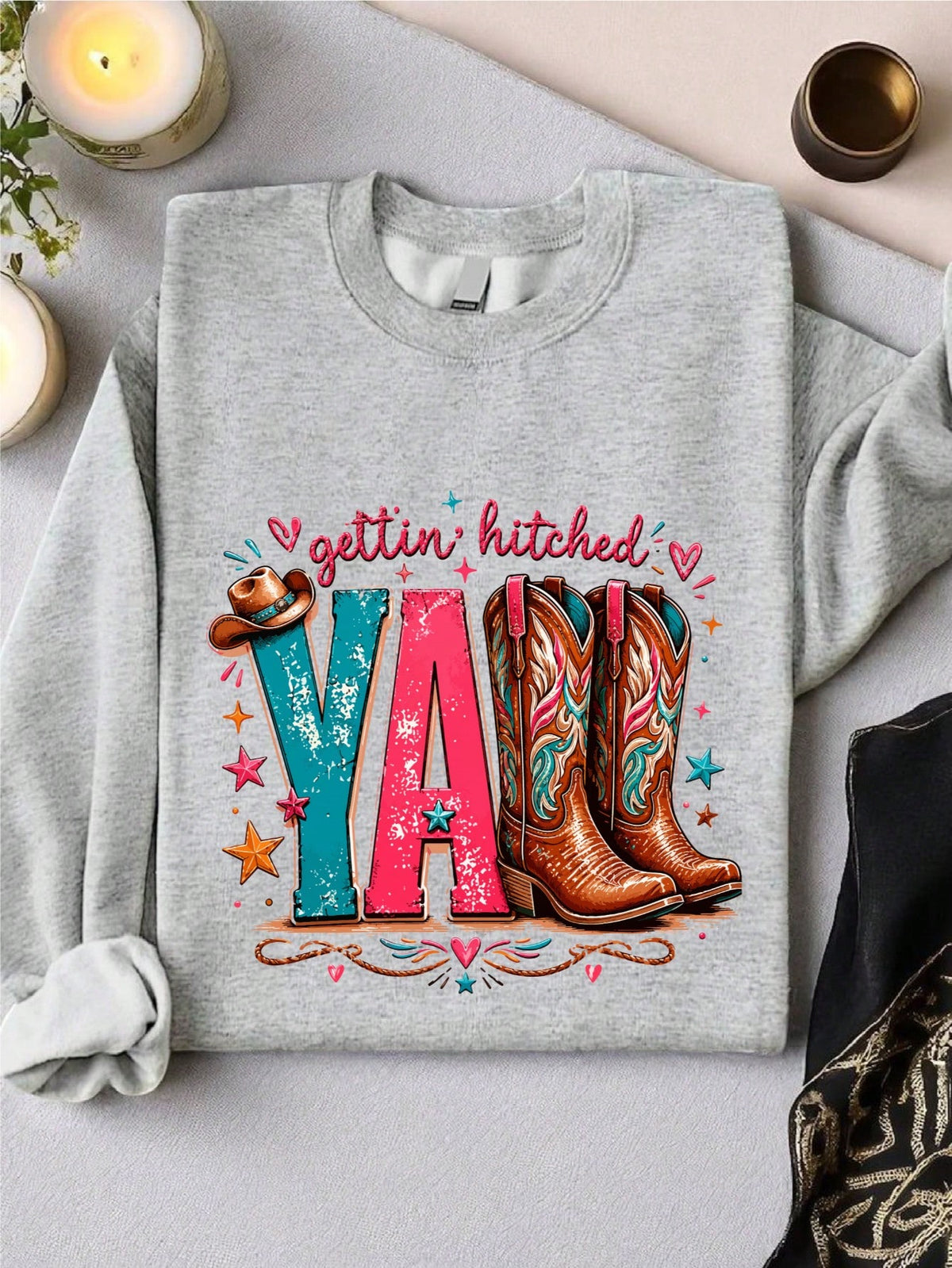 Western Bachelorette Party Sweatshirt