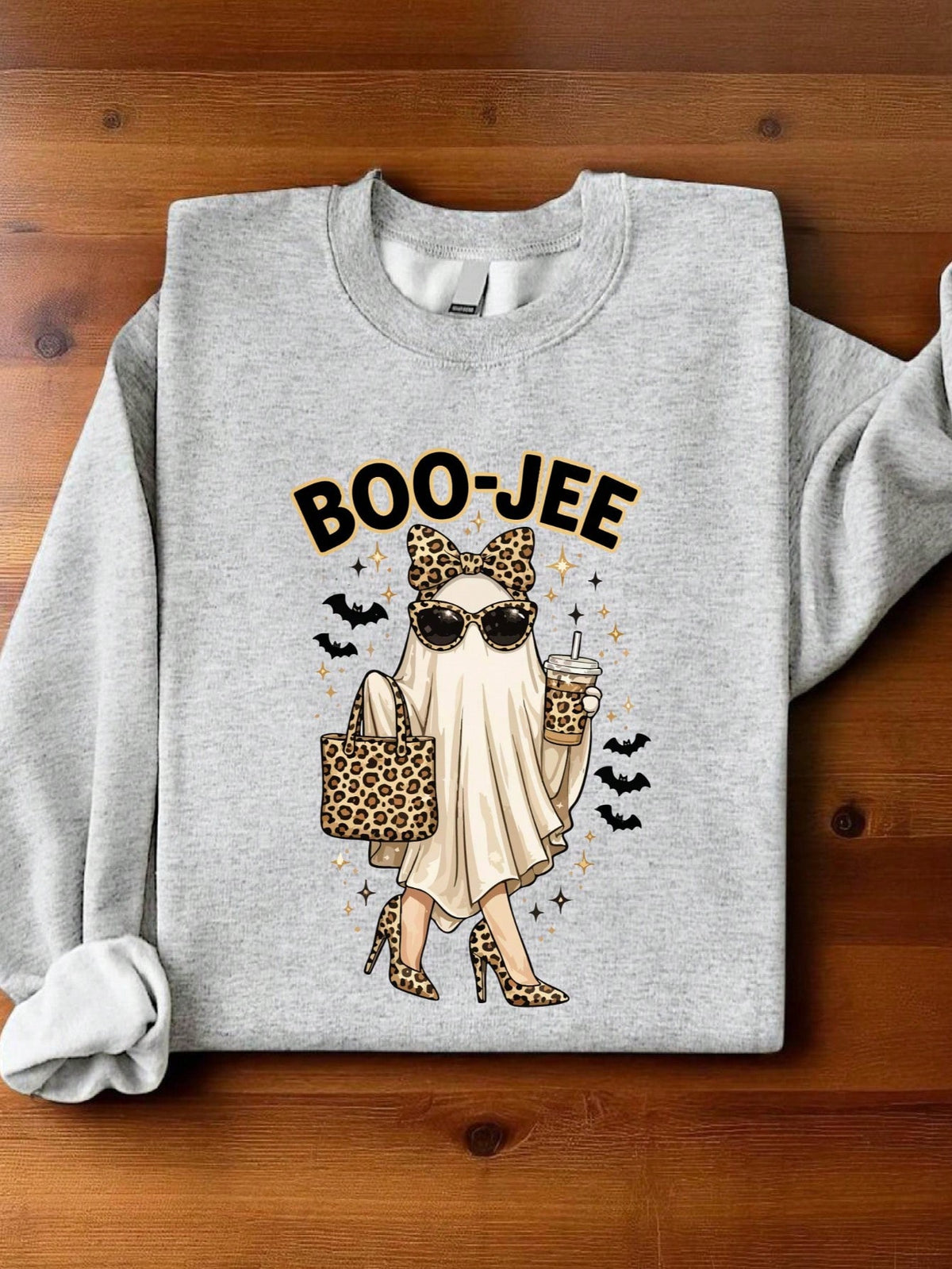 Ghost Leopard Sweatshirt