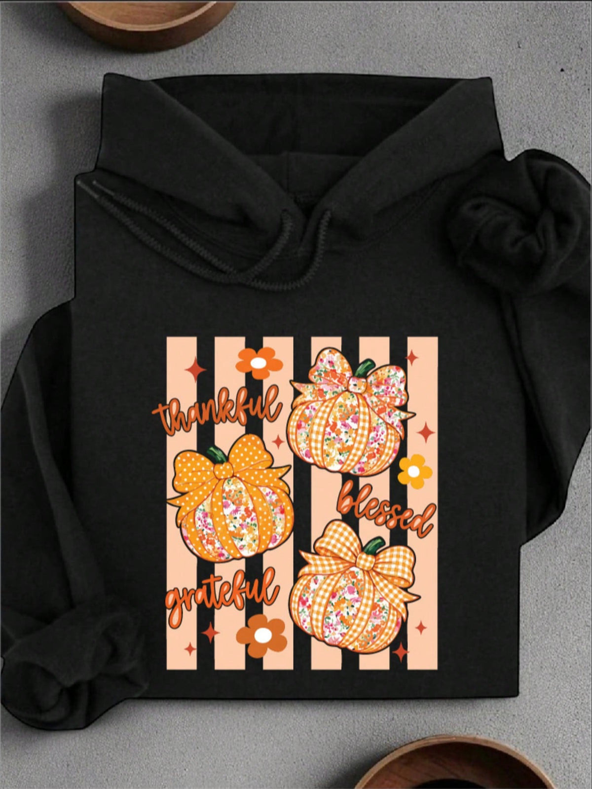 Grateful Thankful Blessed Hoodie
