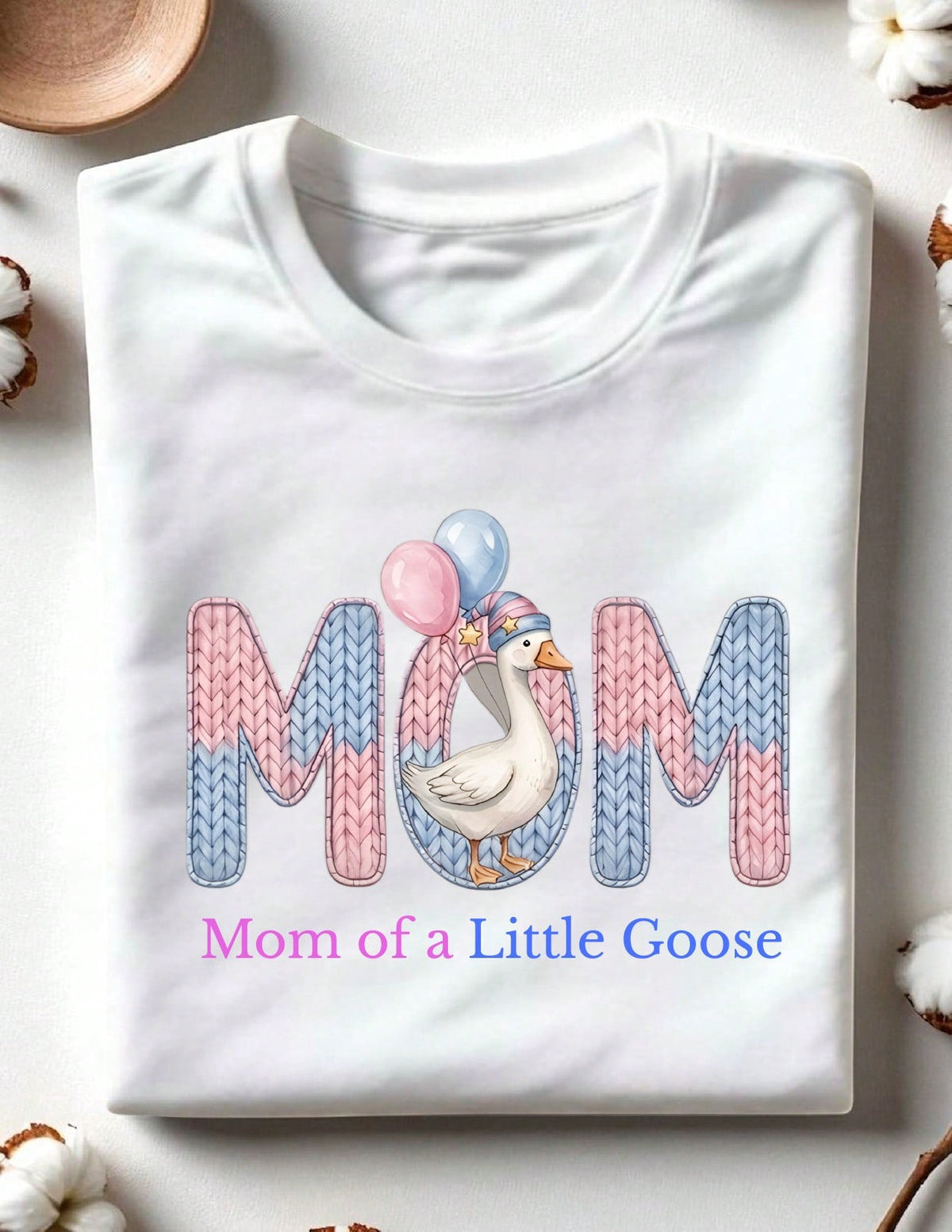 1PC Little Goose 1st Birthday Matching Family T-Shirt