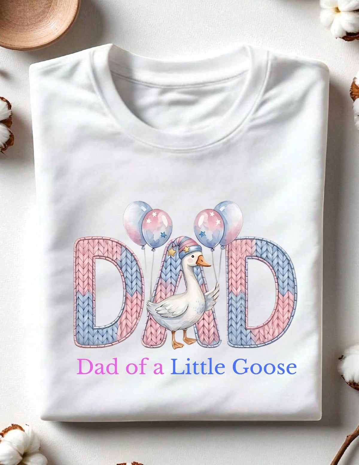 1PC Little Goose 1st Birthday Matching Family T-Shirt