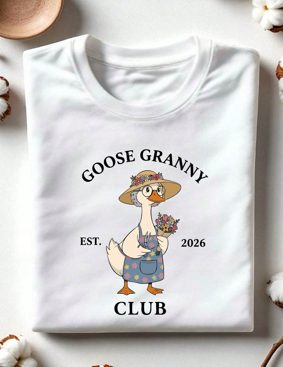 1 PC Matching Grandparent EST 2026 T-Shirt