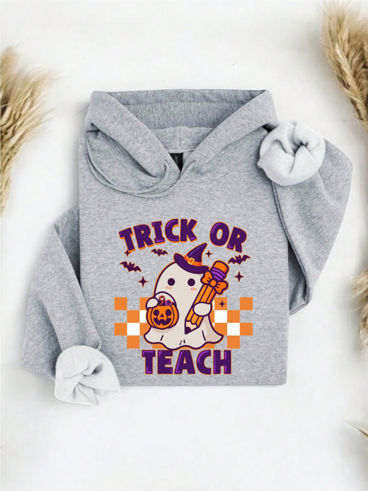 Retro Teacher Halloween Hoodie