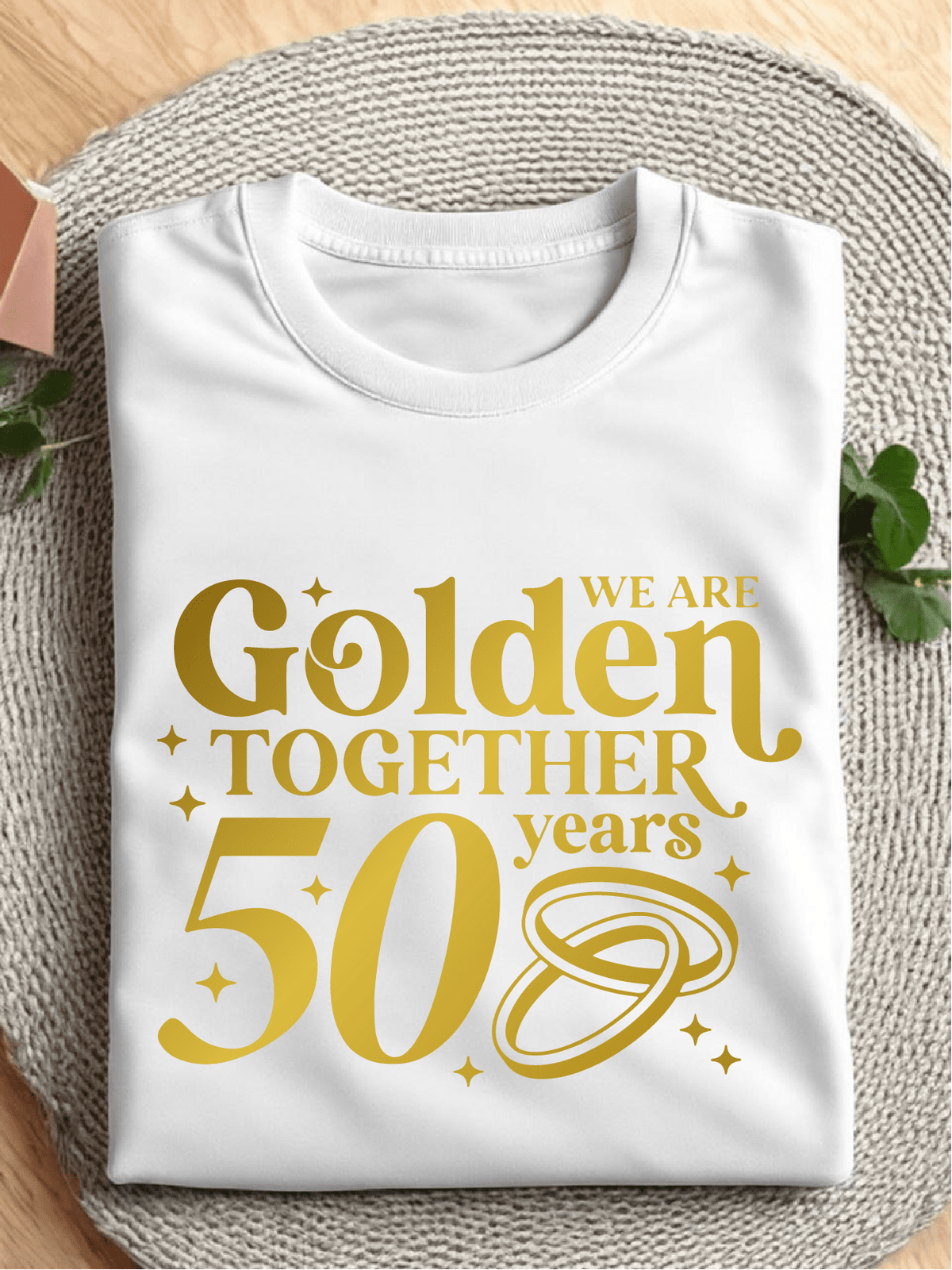 50th Wedding Anniversary Matching T-Shirt