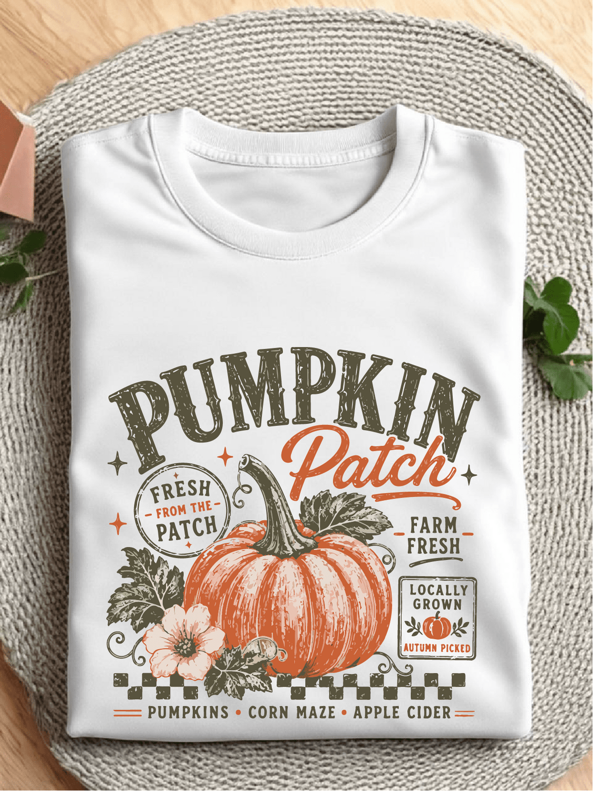 Retro Pumpkin Patch T-Shirt