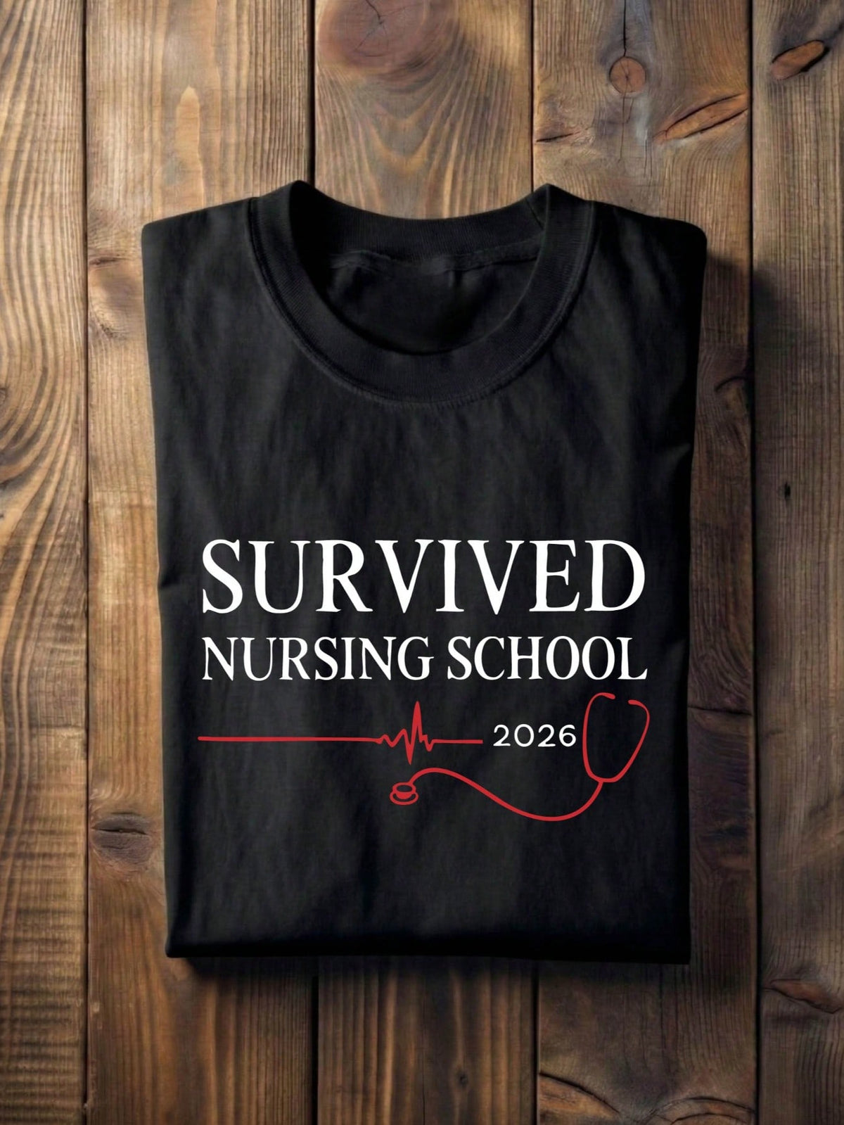 Survived Nursing School 2026 T-Shirt