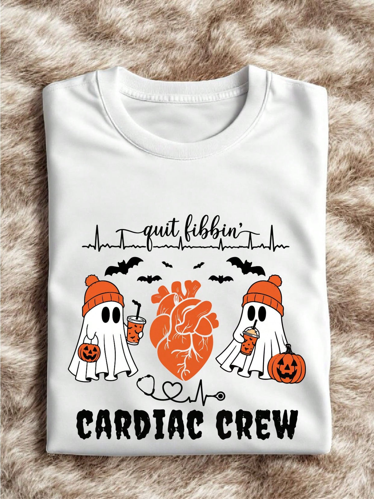 Halloween Cardiac Crew T-Shirt