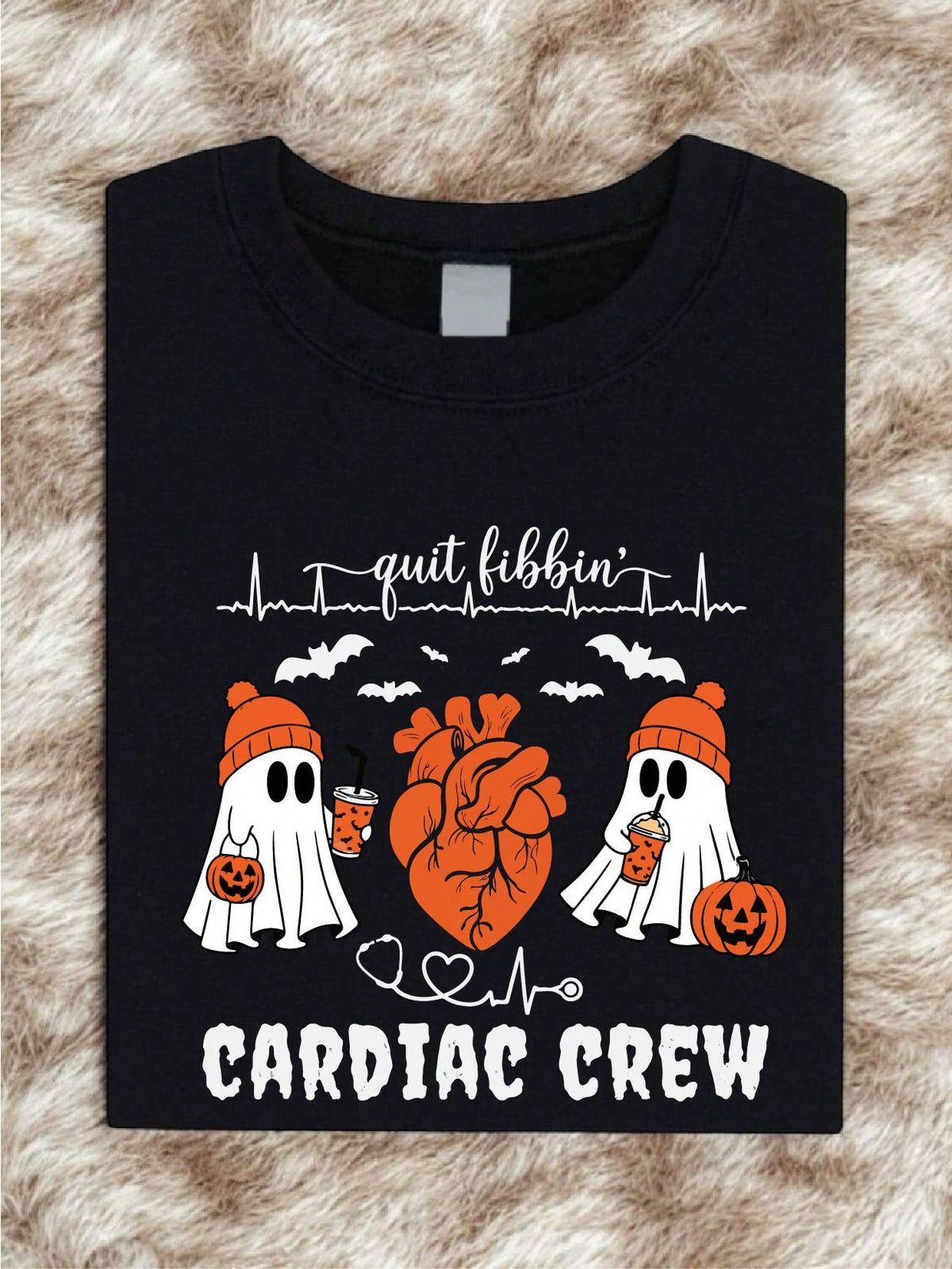 Halloween Cardiac Crew T-Shirt