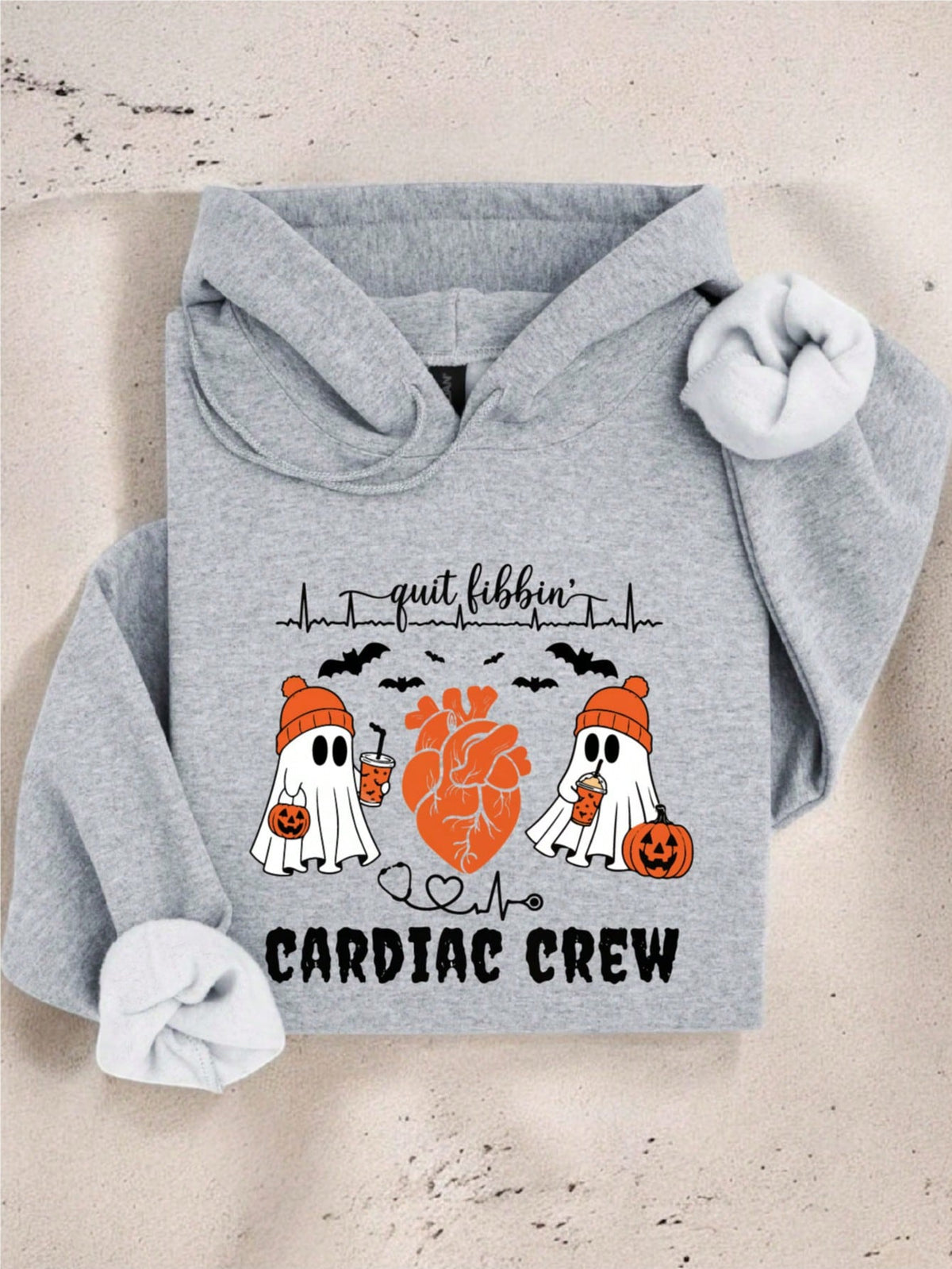 Halloween Cardiac Crew Hoodie