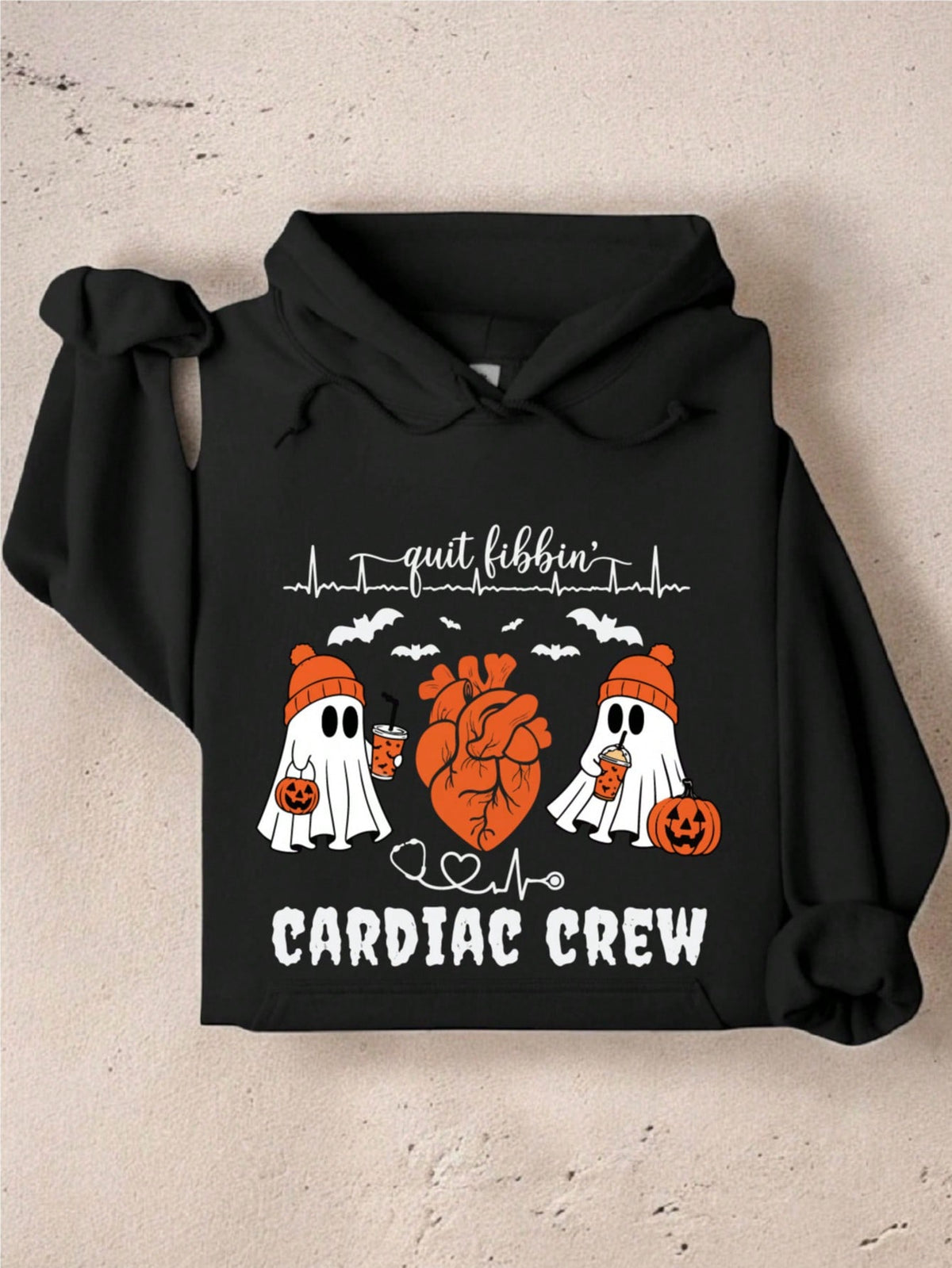 Halloween Cardiac Crew Hoodie